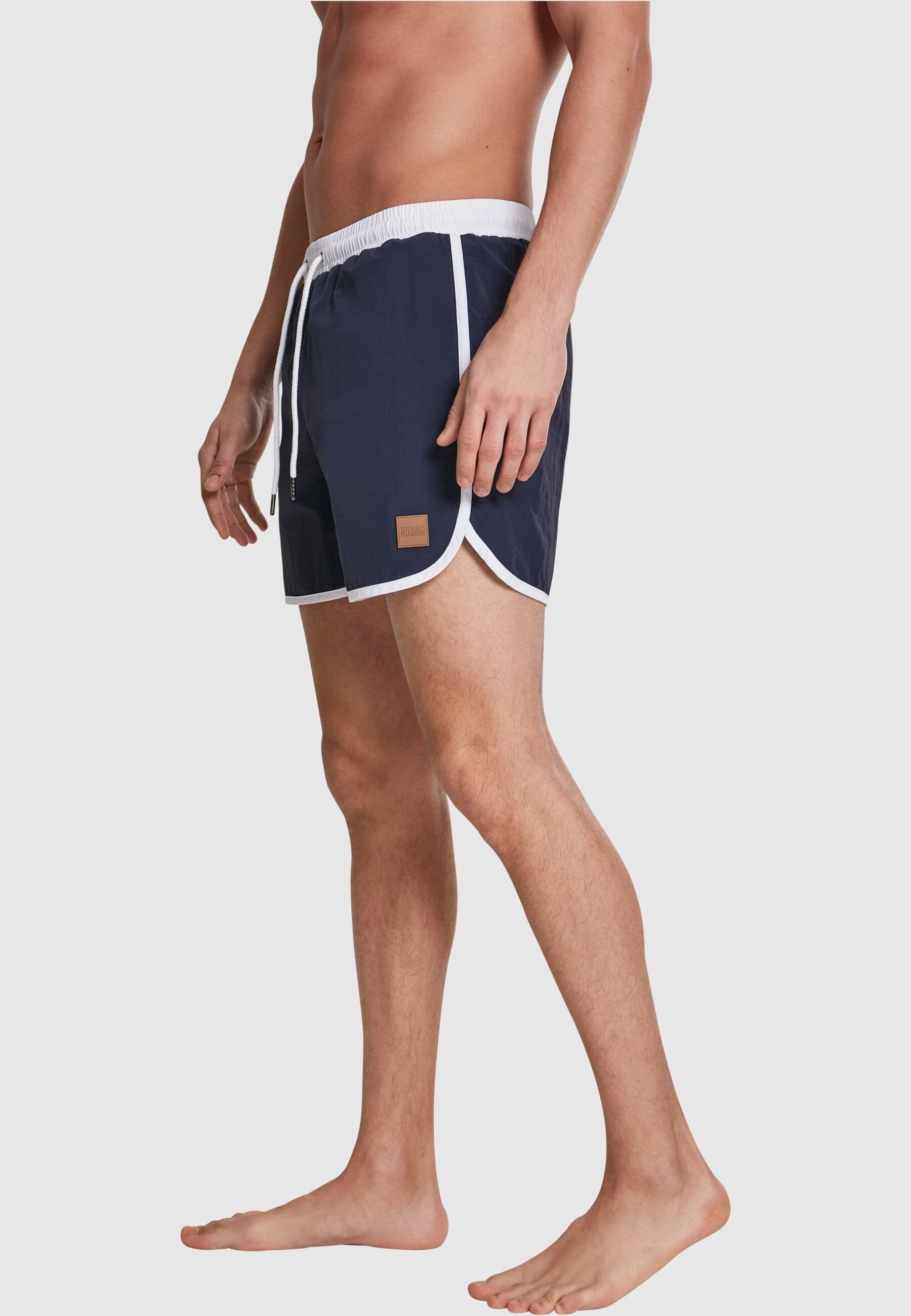 URBAN CLASSICS Badeshorts »Urban Classics Herren Retro Swimshorts«