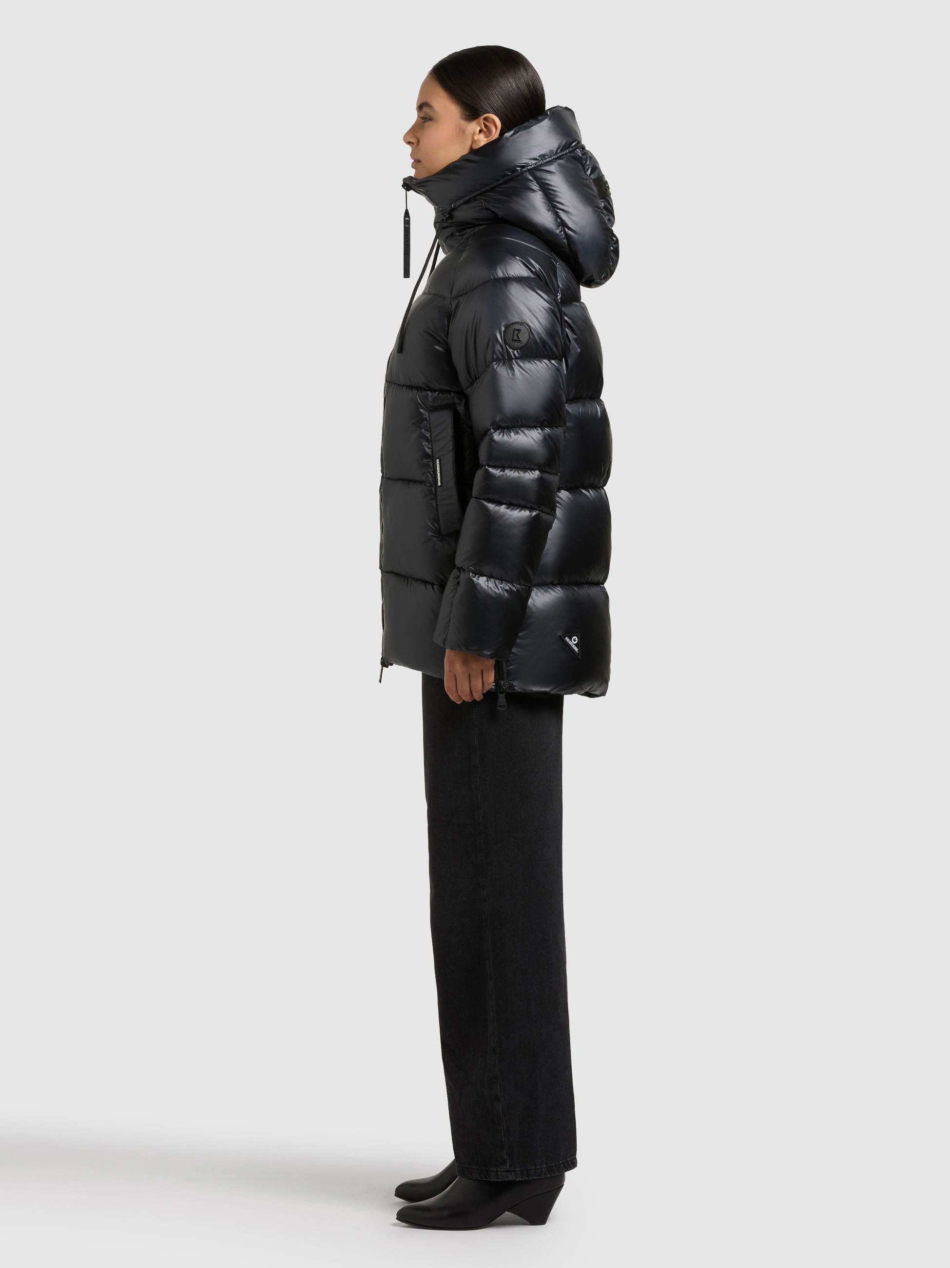 khujo Steppjacke »CARA« mit Kapuze