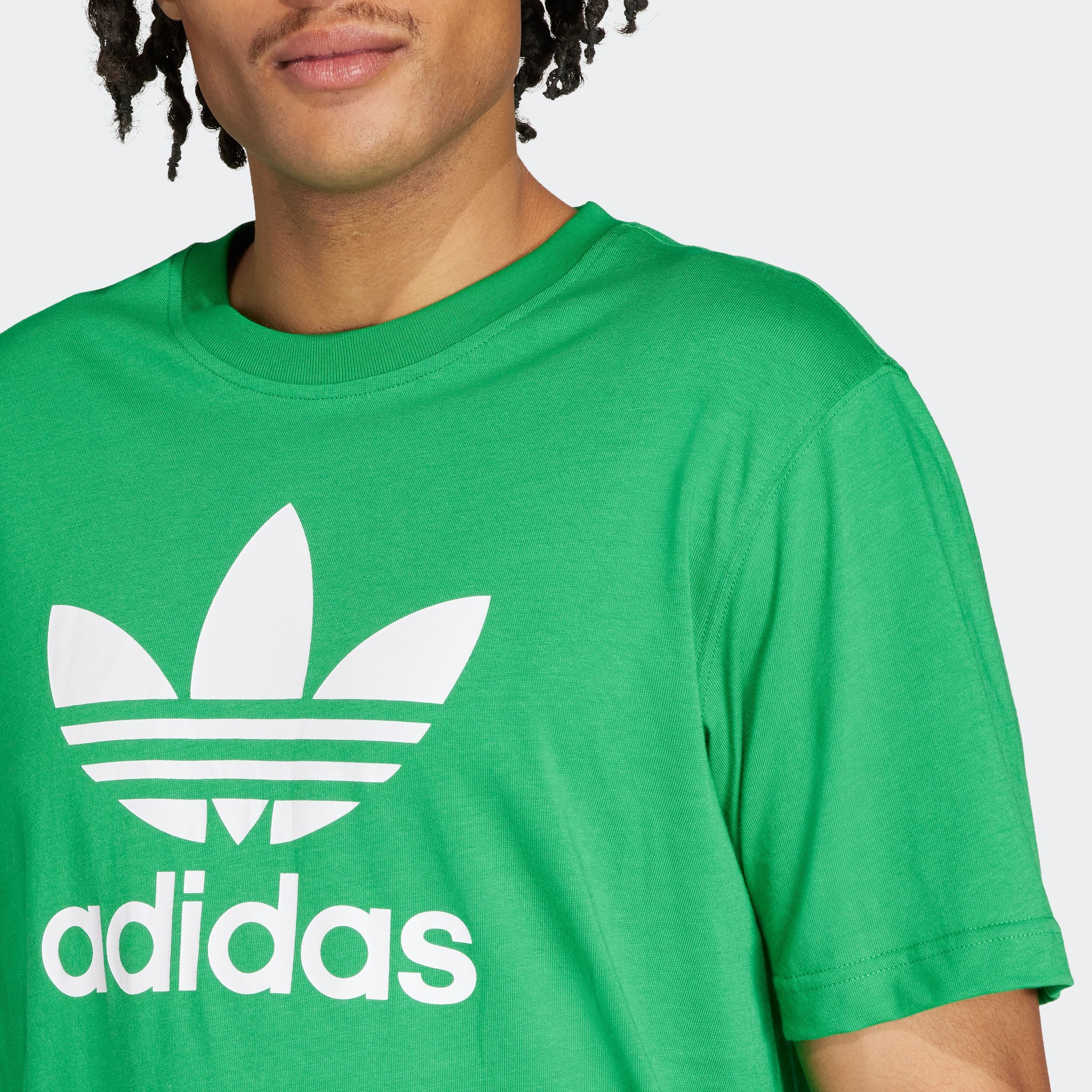 adidas Originals T-Shirt »TREFOIL T-SHIRT«, Basic Shirt mit großem Trefoil Logoprint