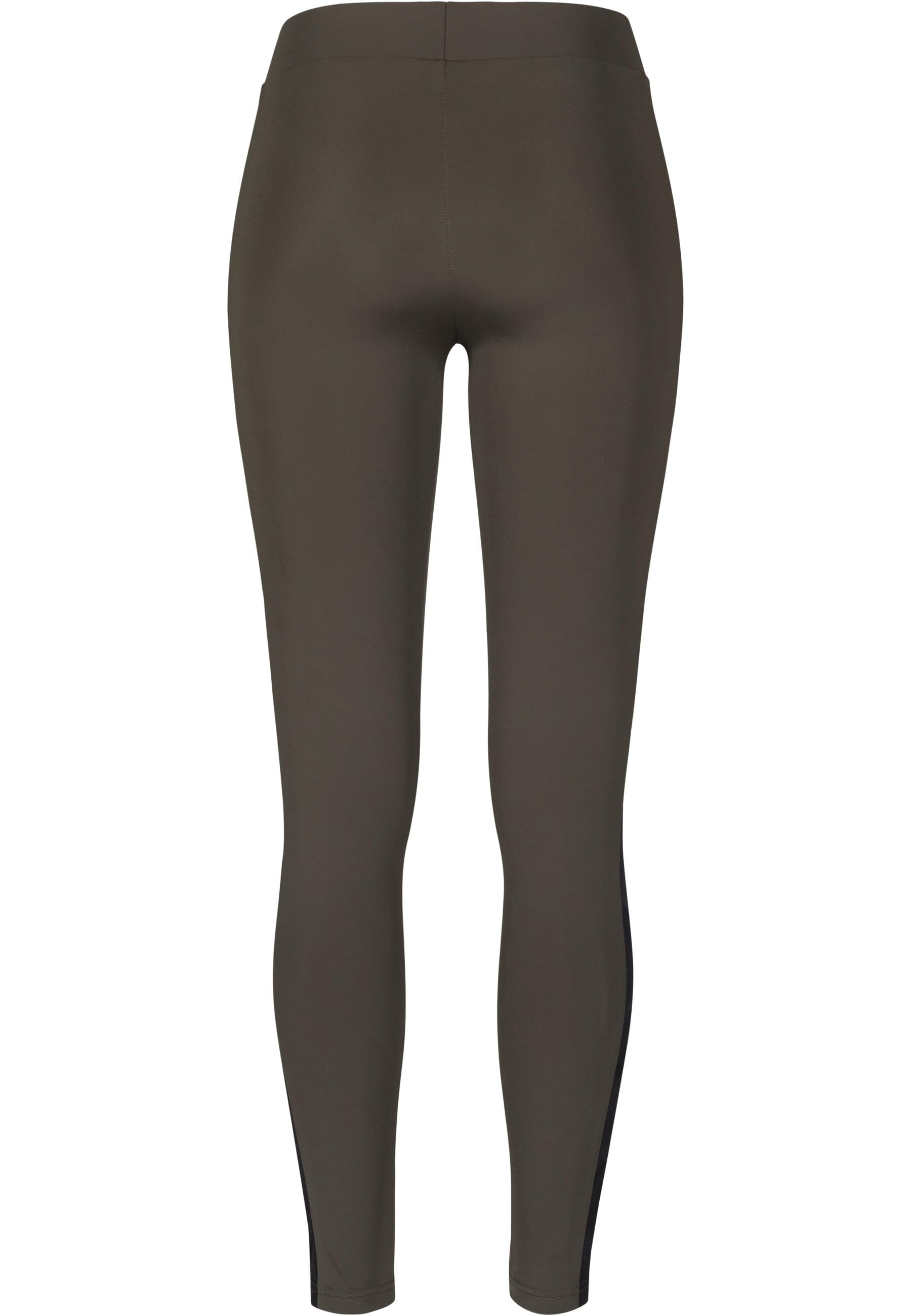 URBAN CLASSICS Leggings »Urban Classics Damen Ladies Jacquard Camo Striped Leggings«, (1 tlg.)