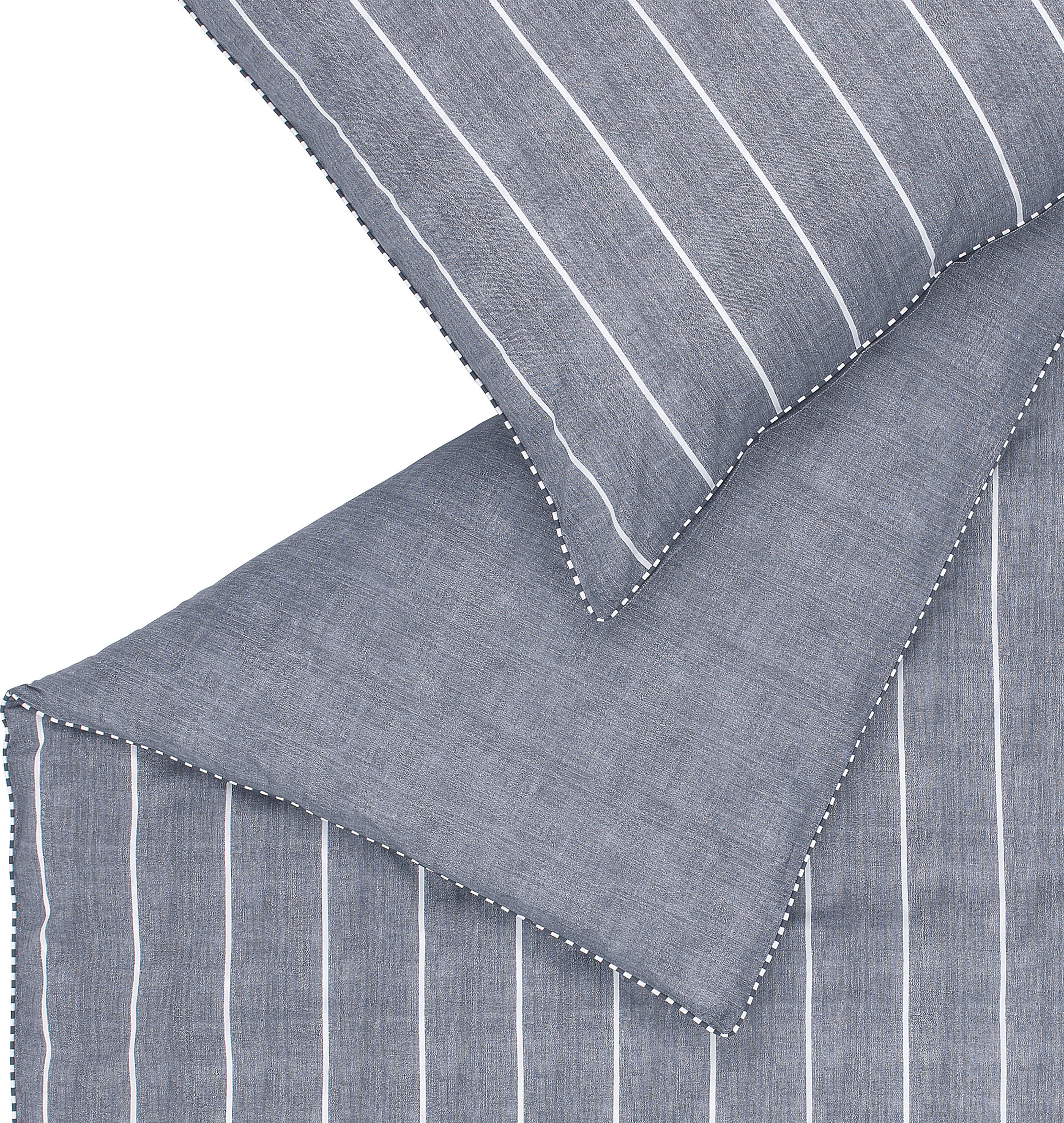Esprit Bettwäsche "Harp Stripe in Gr. 135x200, 155x220 oder 200x200 cm" 2 S günstig online kaufen