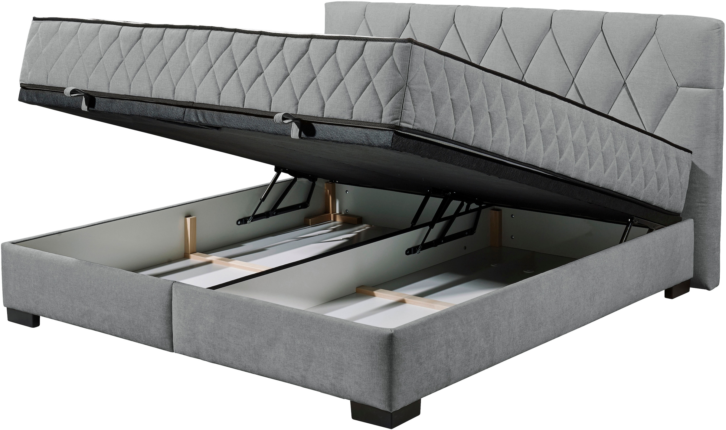 ED EXCITING DESIGN Boxbett »Nagol«, mit Bettkasten, mit Wendematratze, erhältlich in verschiedenen Breiten