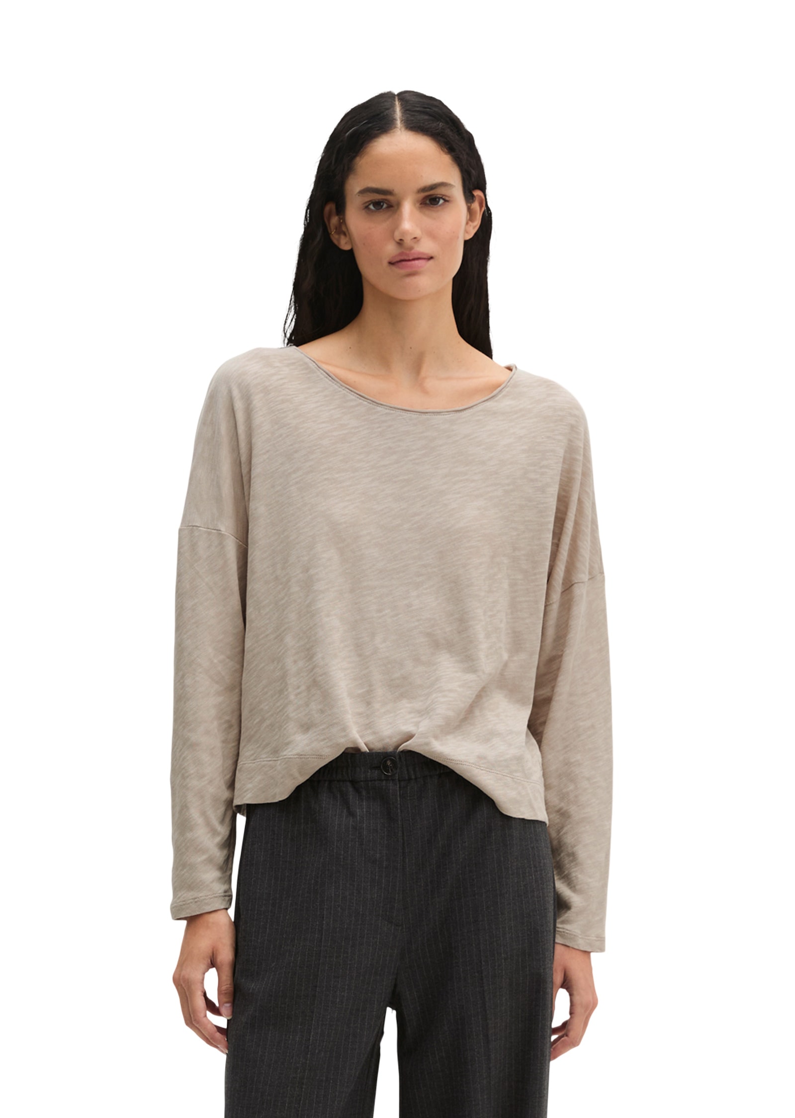Marc O'Polo Langarmshirt »aus Organic Cotton-Qualität«