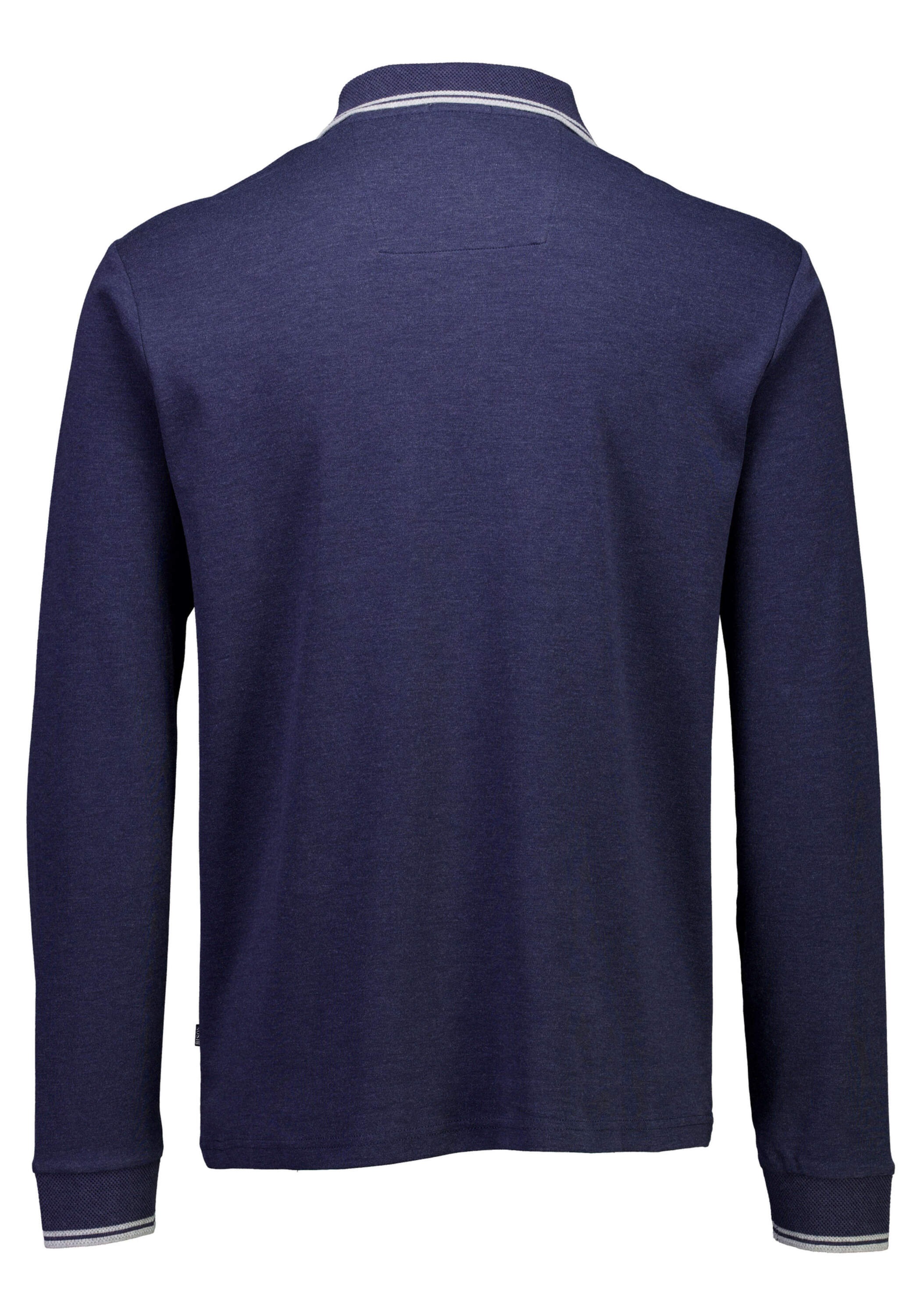 BISON Langarm-Poloshirt »Poloshirt (Langarm) Comfort Fit«