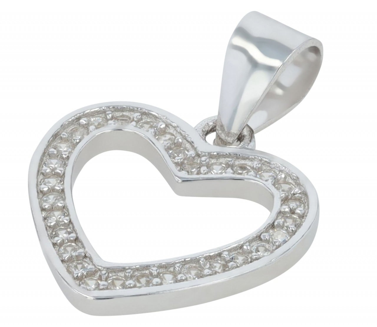 Adelia´s Kettenanhänger »Neuheit 2025 - eleganter Herz Anhänger aus 925 Sterling Silber« ()