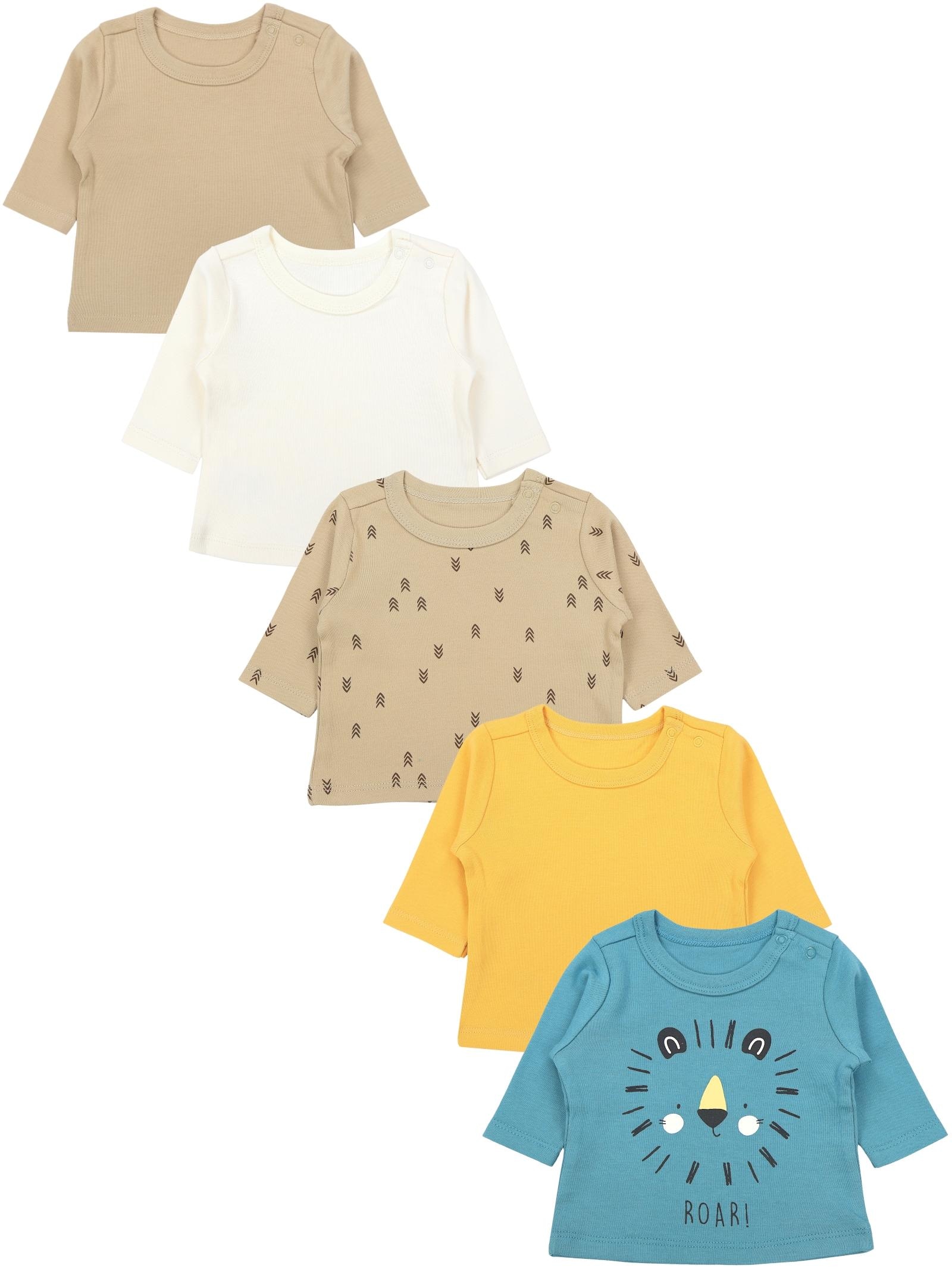 TupTam Langarmshirt "Shirt Baby Jungen Langarmshirt 5er Set"