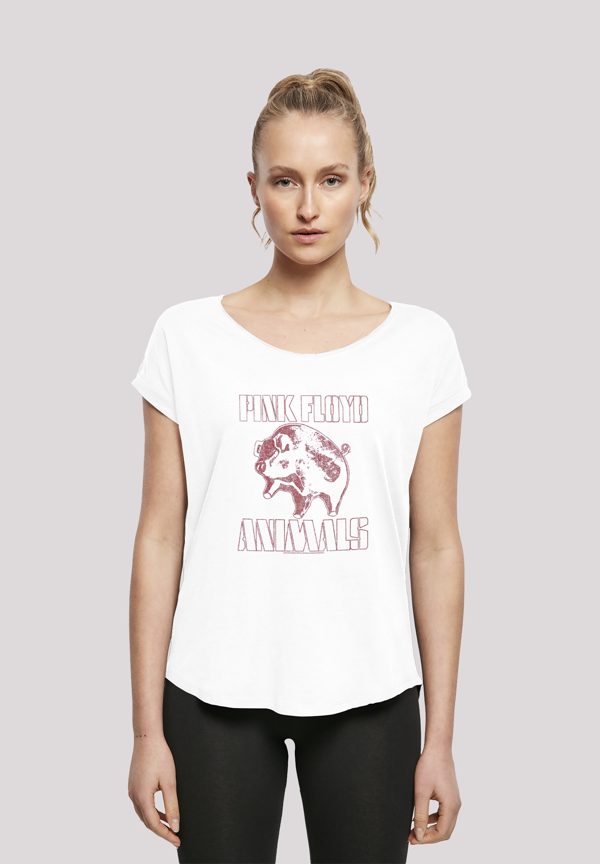 F4NT4STIC T-Shirt "Pink Floyd Animals Rock Metal Musik", Damen,Premium Merc günstig online kaufen