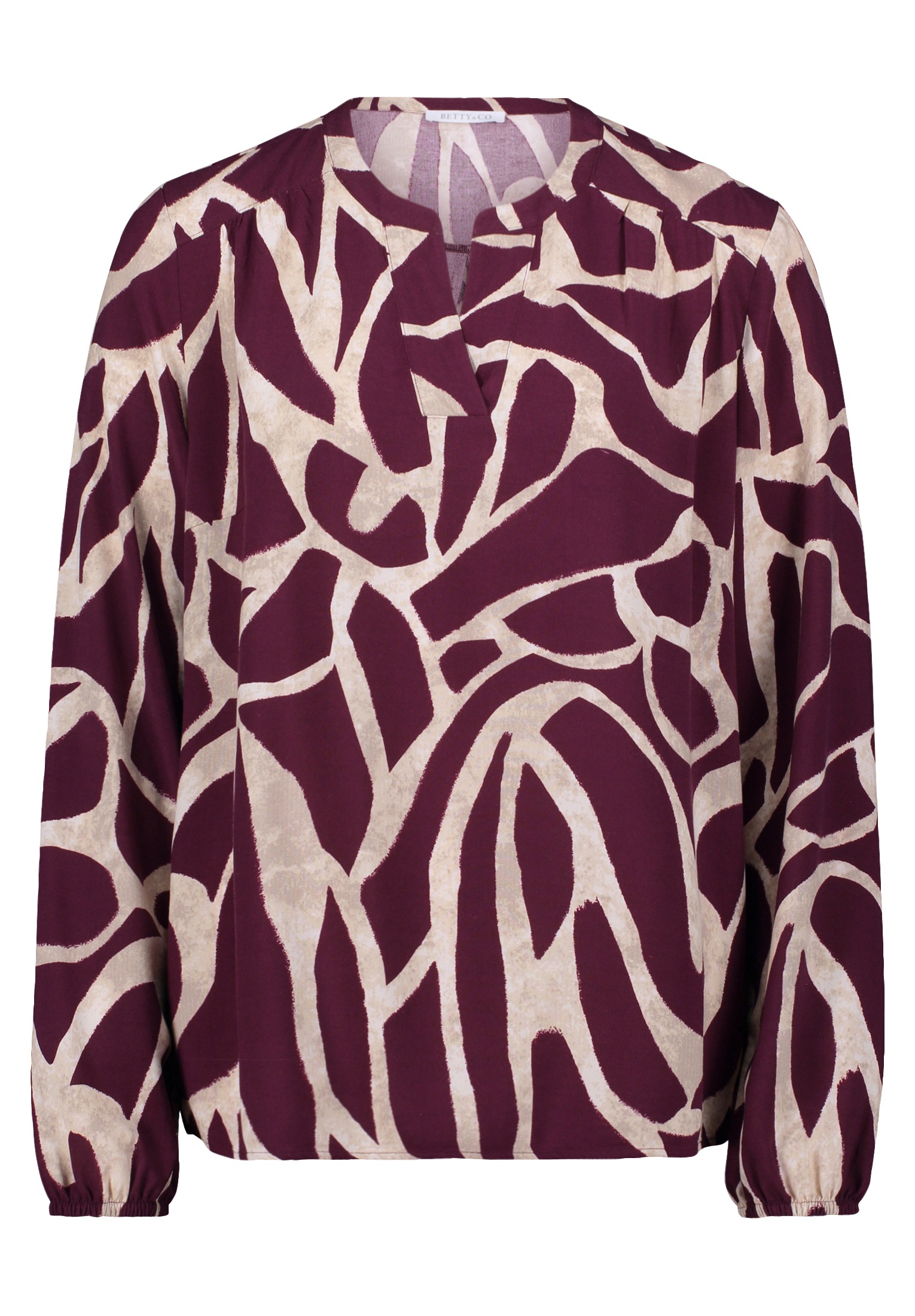 Betty&Co Schlupfbluse "Damen mit Print" günstig online kaufen