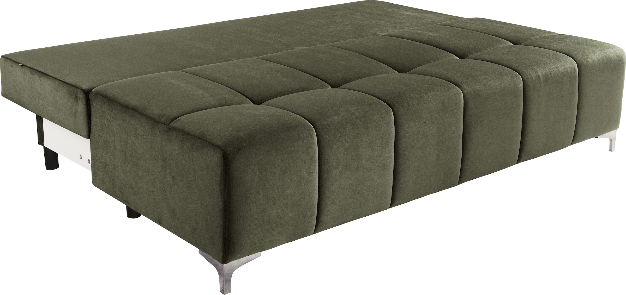 exxpo - sofa fashion 3-Sitzer »Schlafsofa mit Bettfunktion, Bettkasten, mit Federkernpolsterung«, bequem, mit hochwertigem Funktionsbeschlag für mehr Komfort
