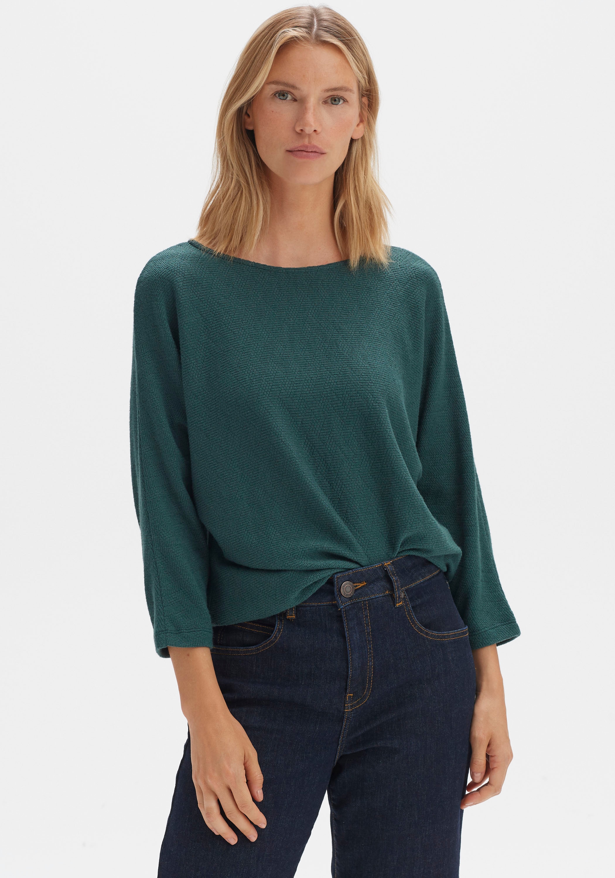 online BAUR mit Sweatshirt OPUS | elastischem »Gamini«, kaufen Saum