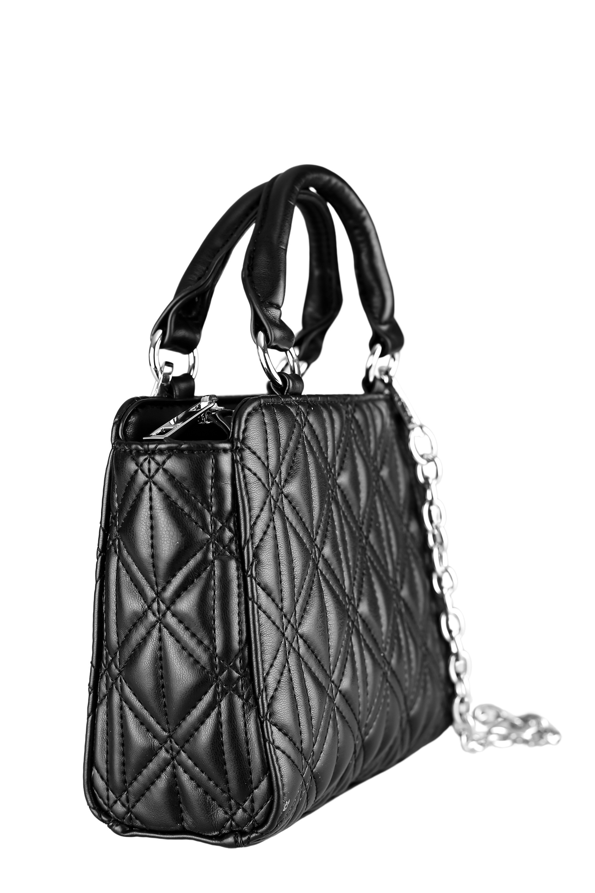 COLLEZIONE ALESSANDRO Umhängetasche »Qtie«, Abendtasche mit Steppungen