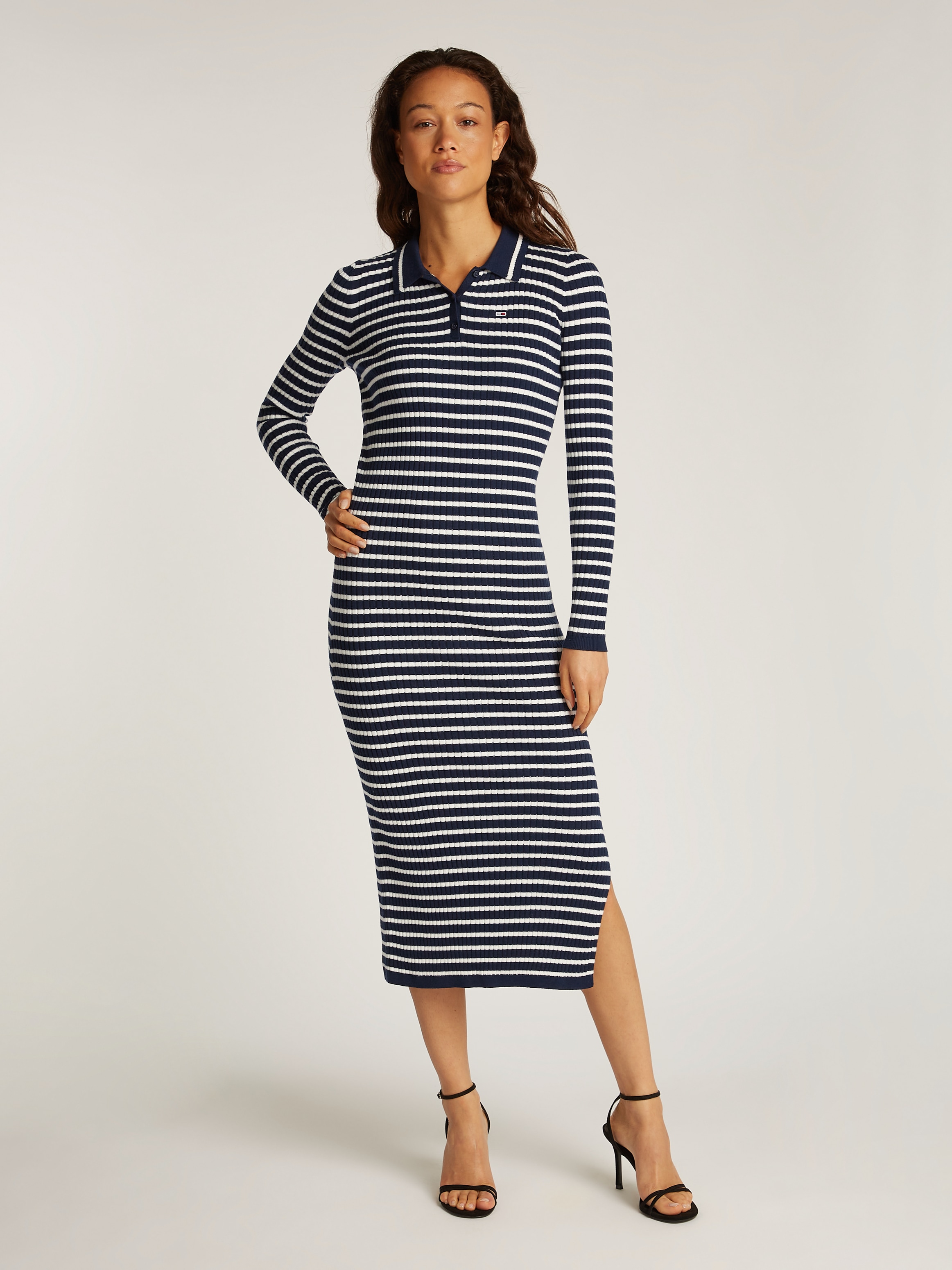 Polokleid »TJW LS POLO MIDI DRESS«, in Midi-Länge