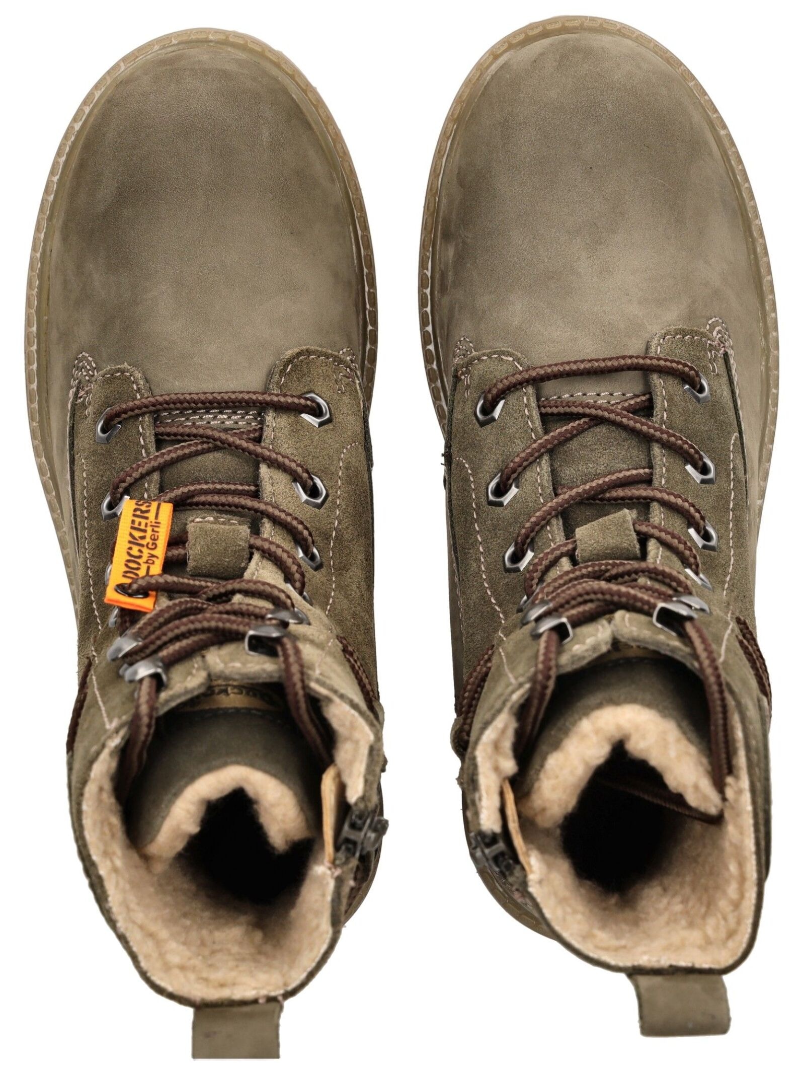 Dockers by Gerli Schnürstiefelette »Dockers by Gerli Stiefelette Nubukleder«