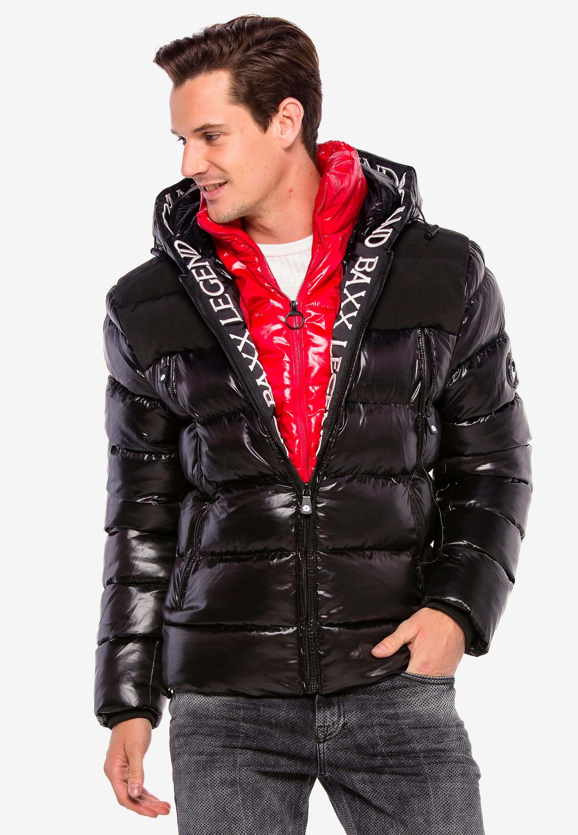 Cipo & Baxx Steppjacke, in sportlichem Design