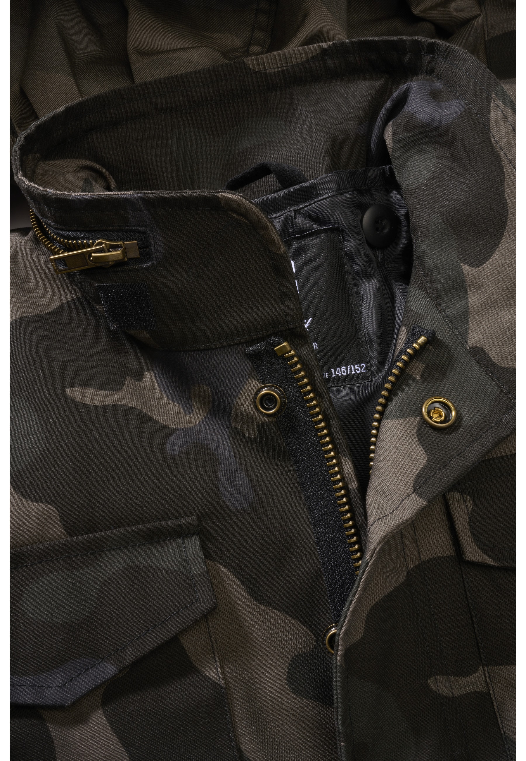 Brandit Parka »Brandit Herren Kids M65 Standard Jacket« 1 Stk. tlg. ohne Kapuze