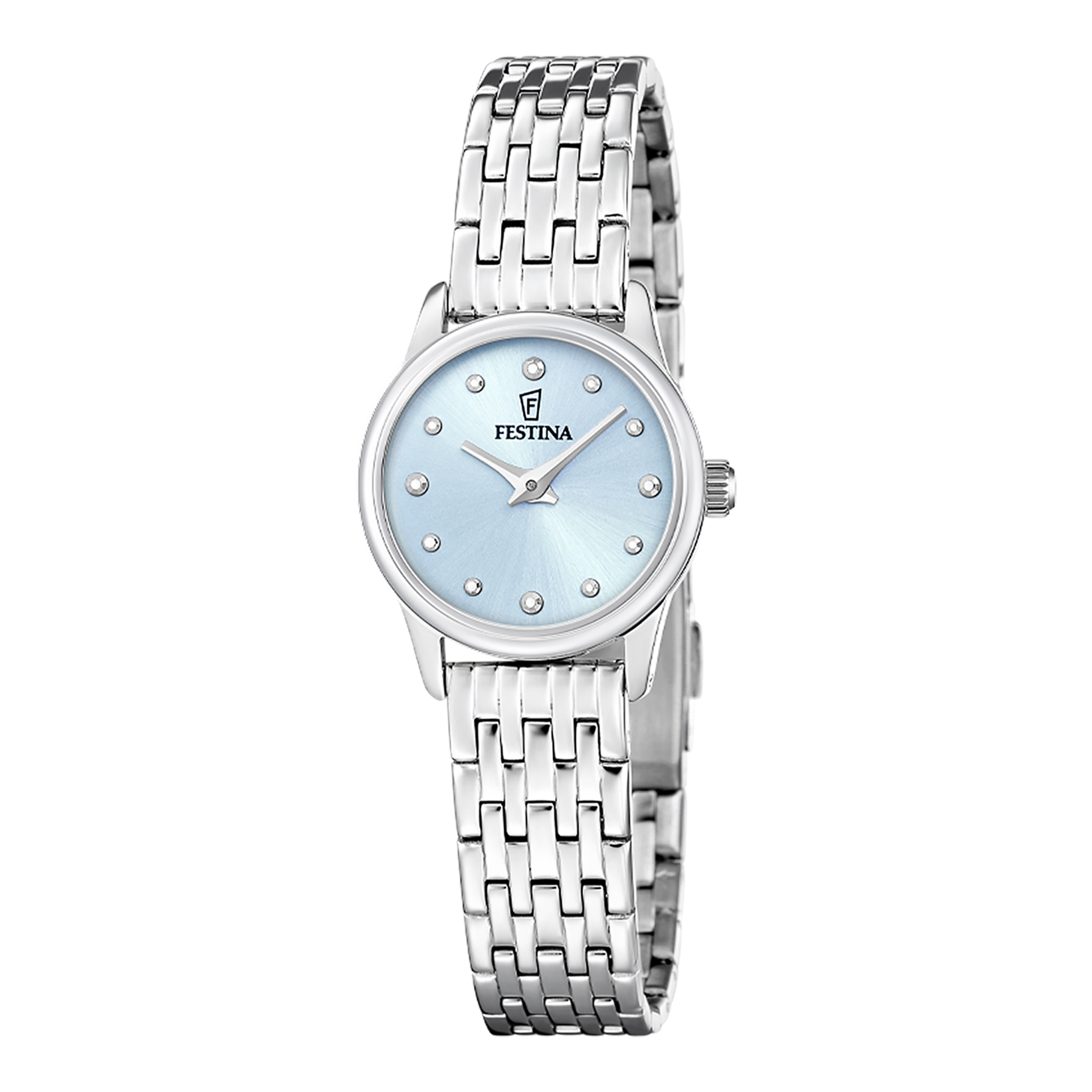 Festina Quarzuhr »Mademoiselle« Armbanduhr, Damenuhr, Edelstahlarmband, analog