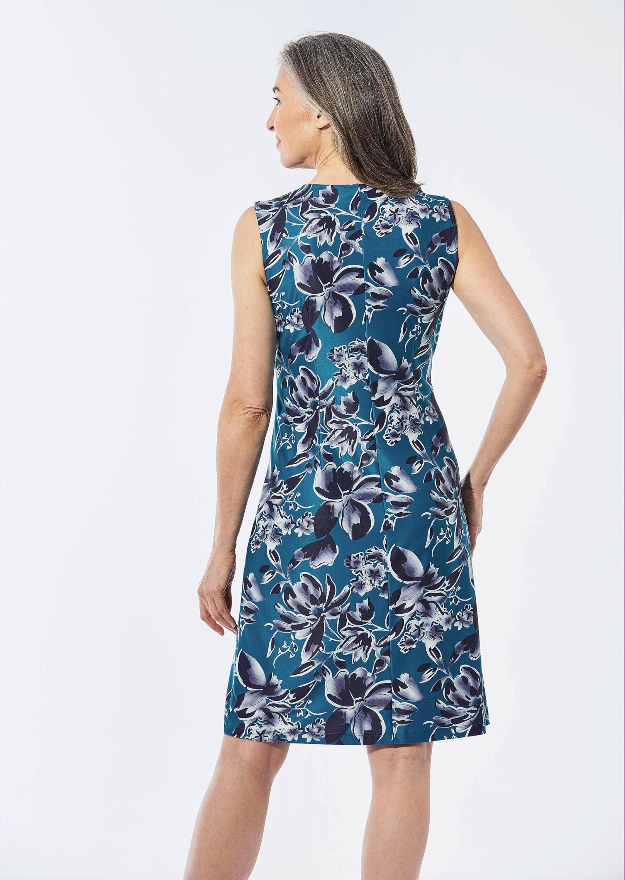 GOLDNER Abendkleid »Kleid Kleid in Wickeloptik«