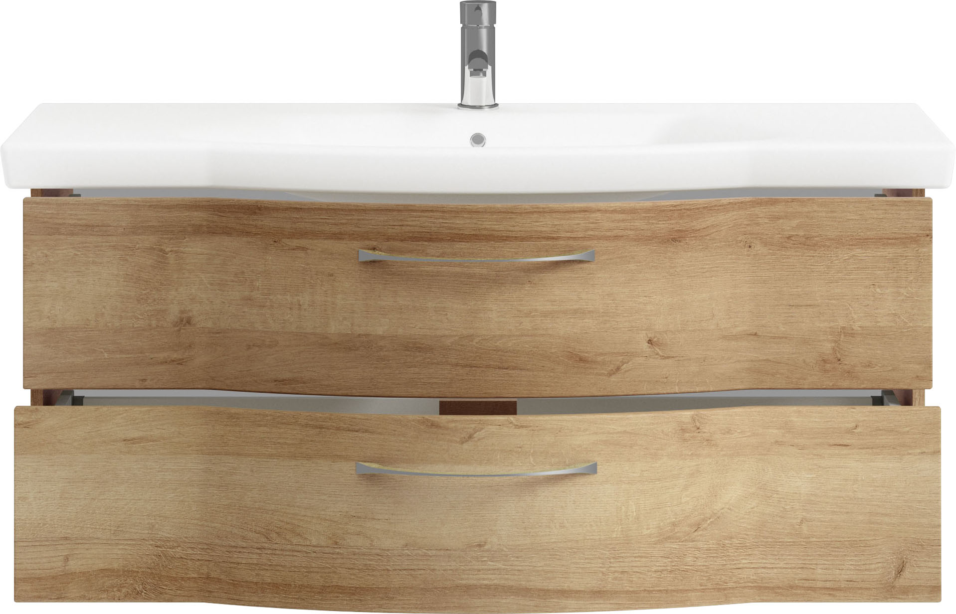 Thumbnail - Saphir Badmöbel-Set "6005 Sprint Keramik-Waschtisch mit Unterschrank, 122 cm breit" 1 Stk. tlg.