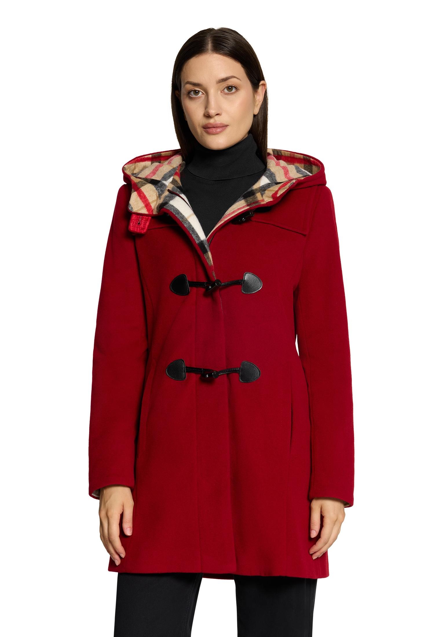 Gil Bret Dufflecoat Dufflecoat mit Kapuze und Wolle/Kaschmir