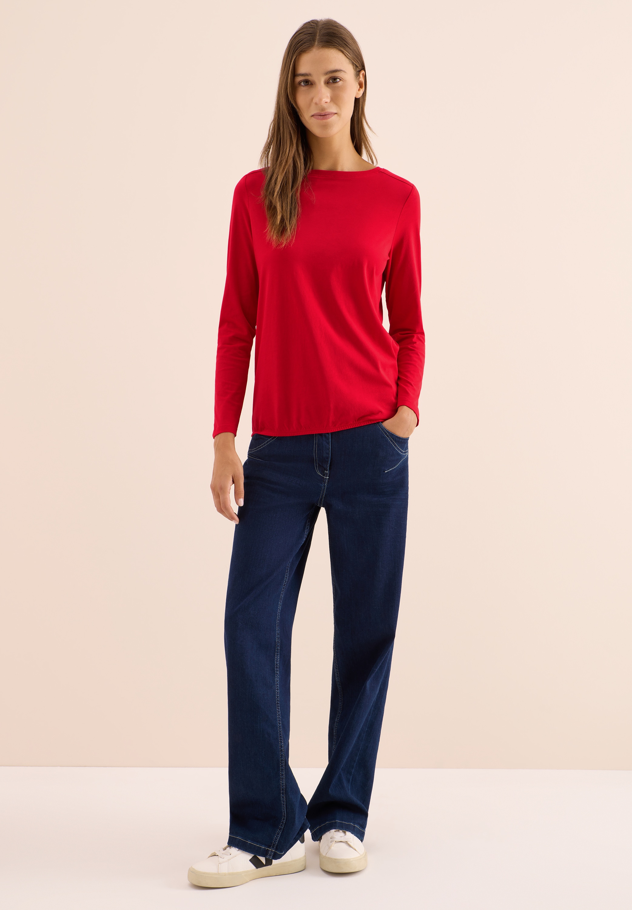 Cecil Langarmshirt, aus reiner Baumwolle