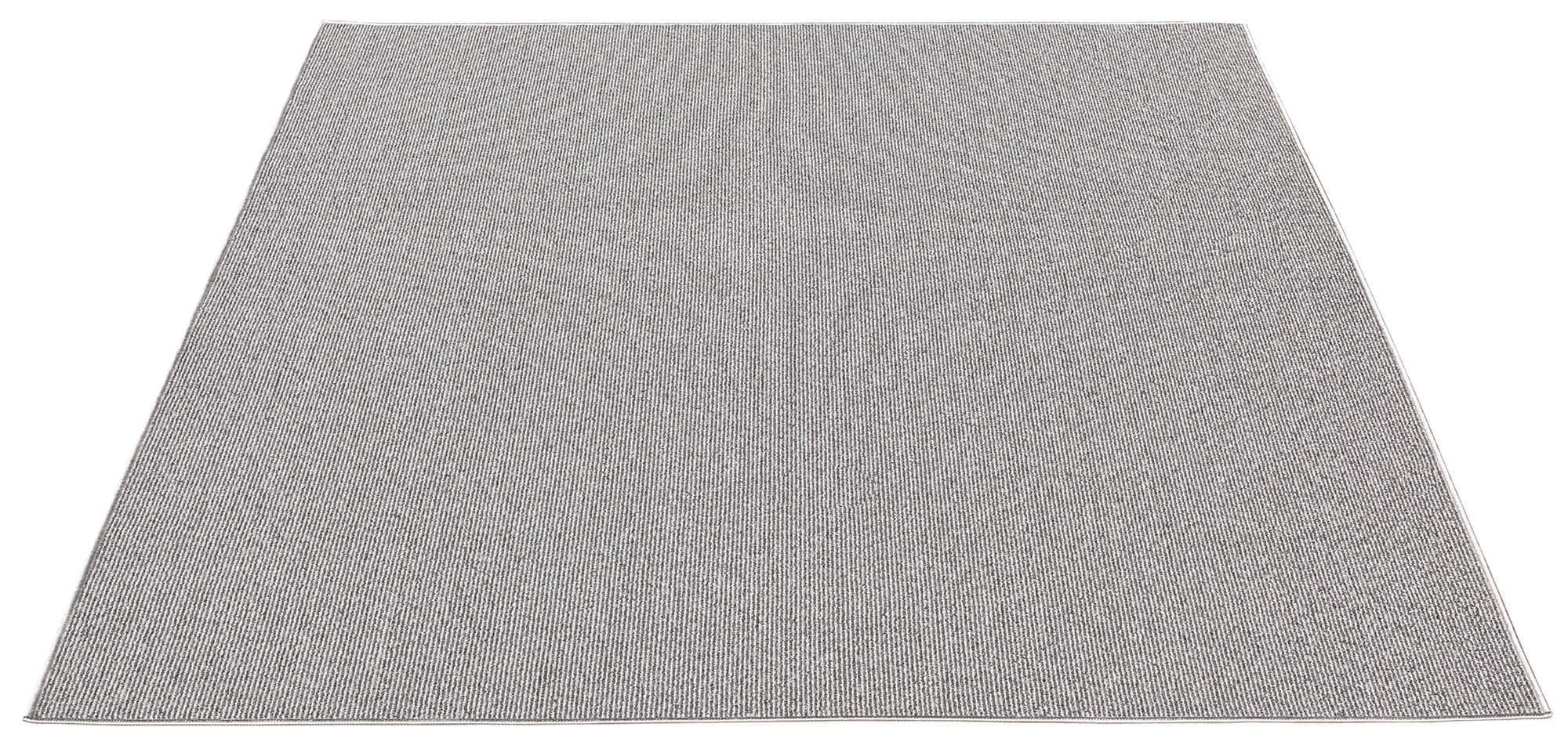 the carpet Teppich »Natal« rechteckig 5 mm Höhe Wohnzimmer Teppich robust Filz-Rücken