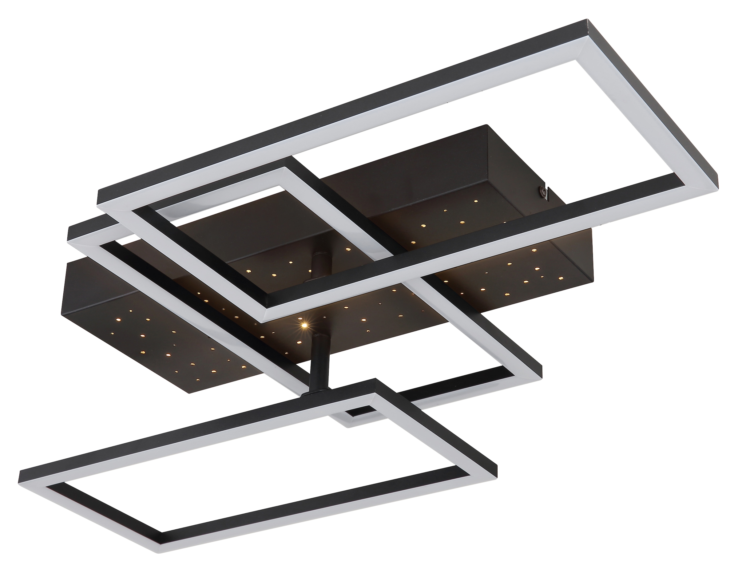 GLOBO LIGHTING LED Deckenleuchte »TERRXA«, Leuchtmittel LED-Modul | LED fest integriert, Deckenlampe/mehrere Stufen schaltbar/Wohnzimmer/Schlafzimmer/elegant