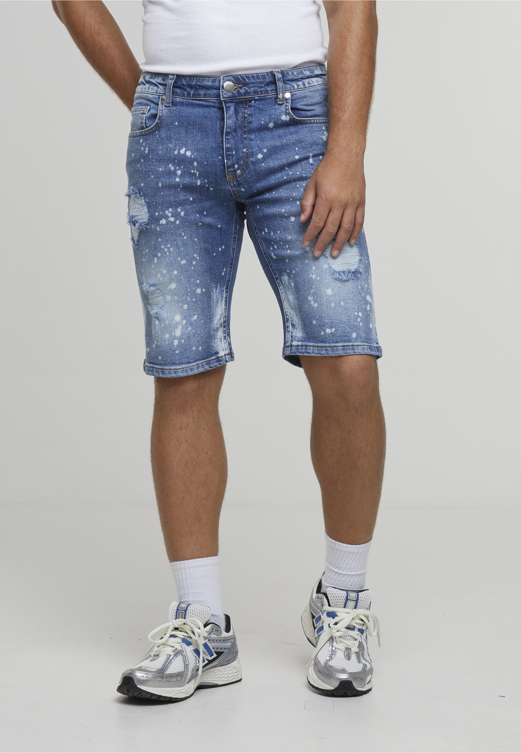 2Y Premium Shorts »2Y Premium Sylva Ripped Slim Fit Shorts«