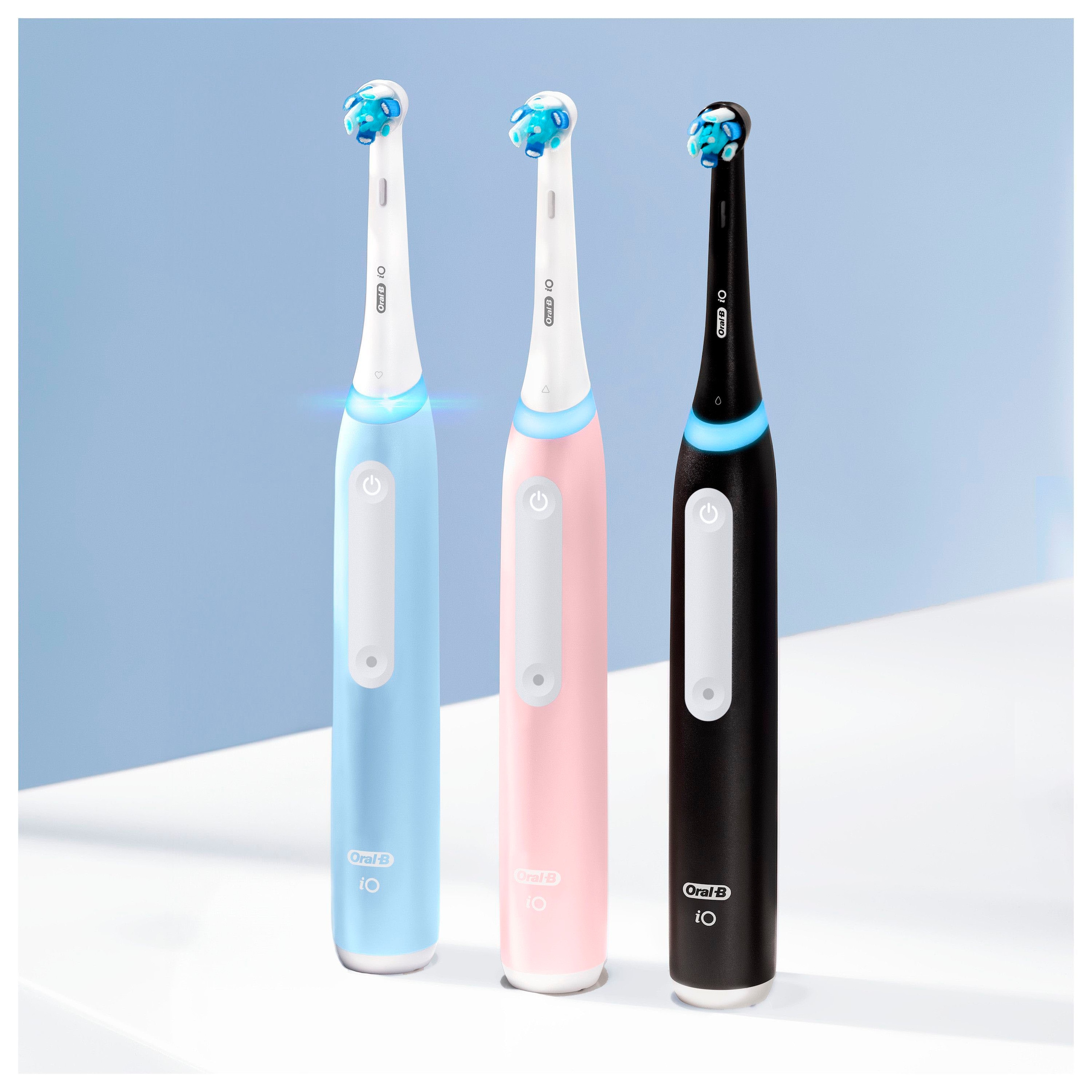 Oral-B Elektrische Zahnbürste »iO Series 3«, 1 St. Aufsteckbürsten, Magnet-Technologie