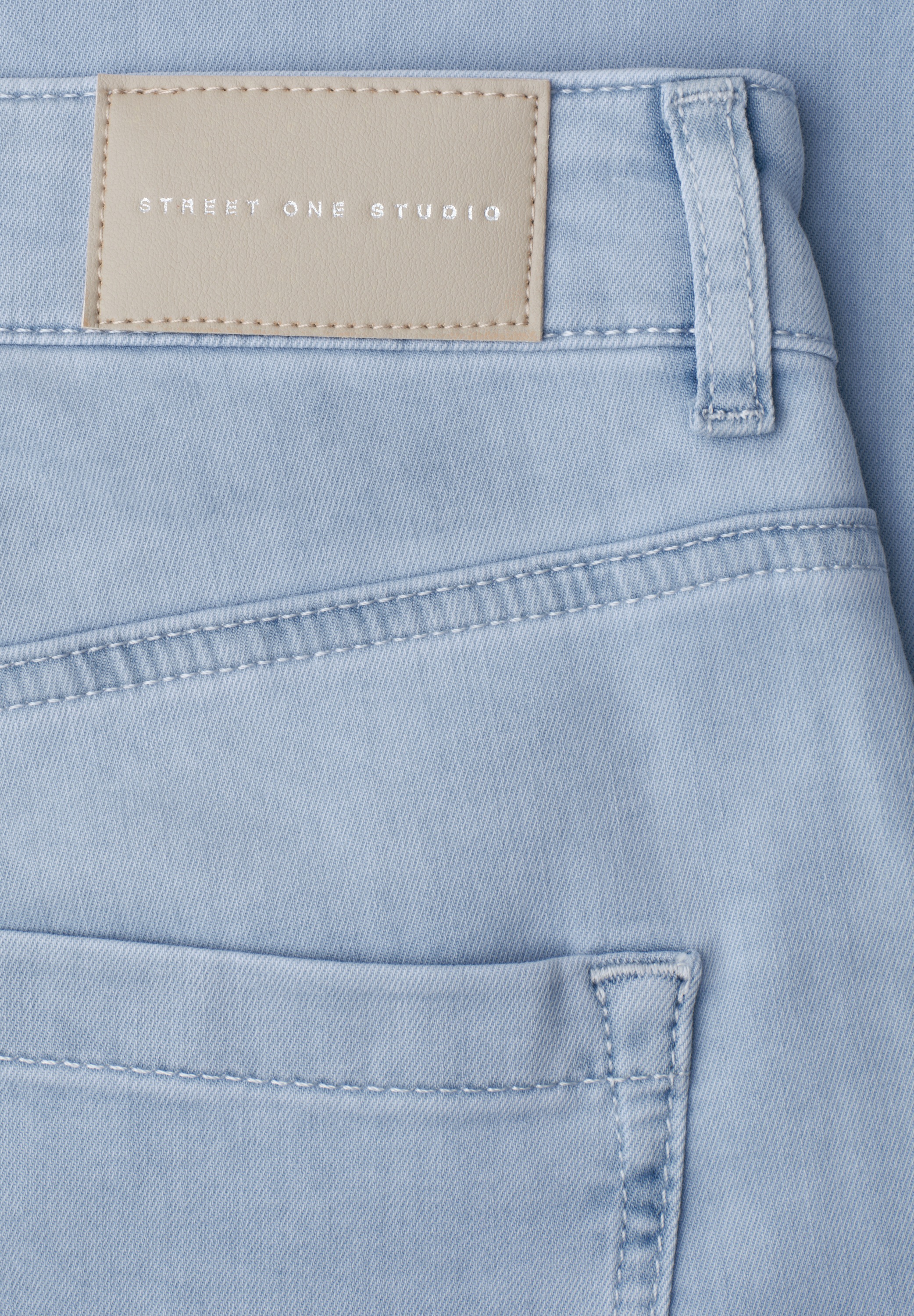 STREET ONE STUDIO Loose-fit-Jeans mit Wide Legs