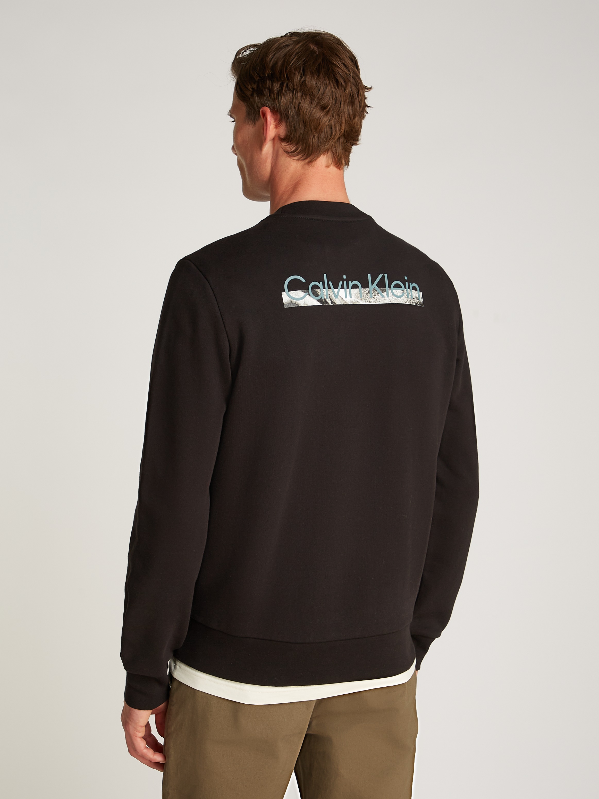 Calvin Klein Sweatshirt "BACK LOGO GRAPHIC SWEATSHIRT", mit Logoprint günstig online kaufen