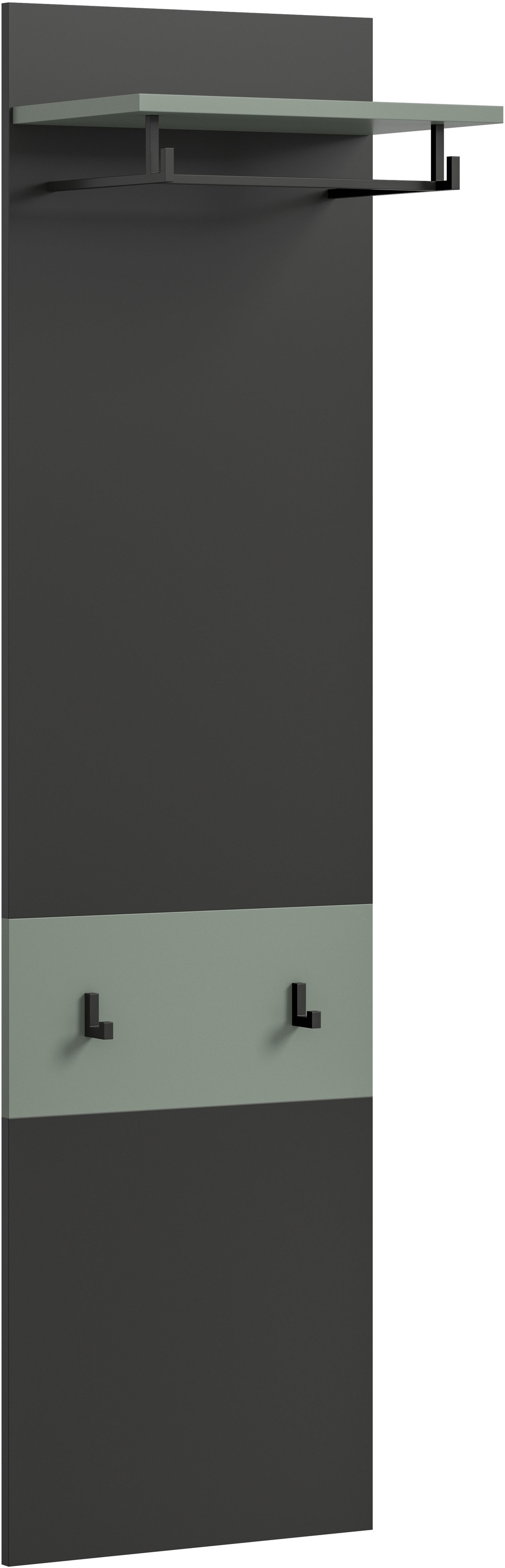 INOSIGN Garderobenpaneel, (1 St., in verschiedenen Farben erhältlich), Paneel, Wandboard, Garderobe, Garderobenleiste, Garderobenboard
