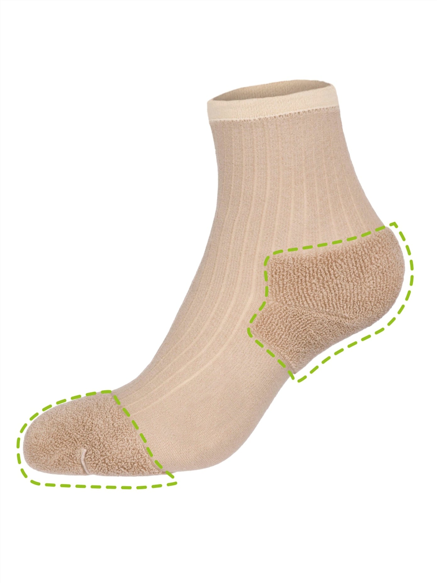 Komfortsocken, (1 Paar)