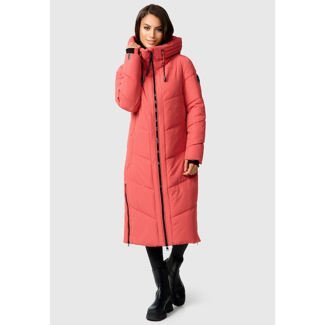 BAUR »Nadaree | Marikoo bestellen Stepp großer mit XVI«, Mantel Kapuze Winterjacke