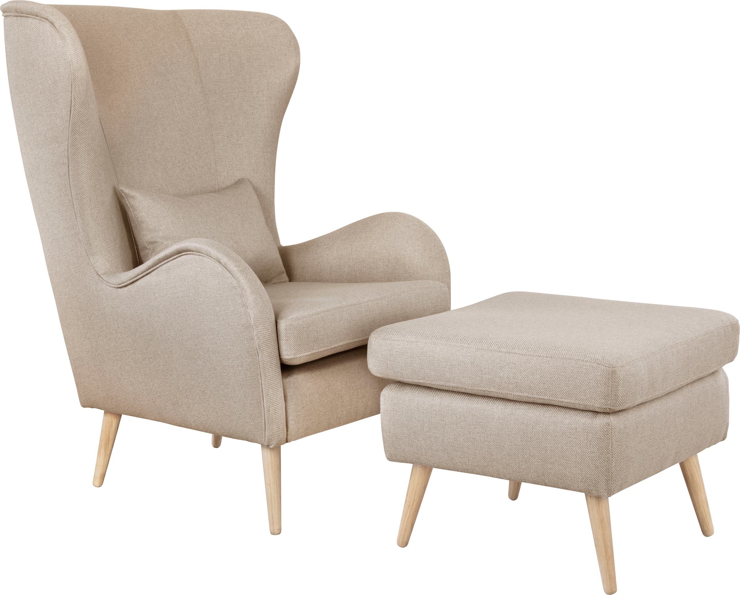 Thumbnail - Home affaire Polstergarnitur "Charles" groß und gemütlich im moderner Optik