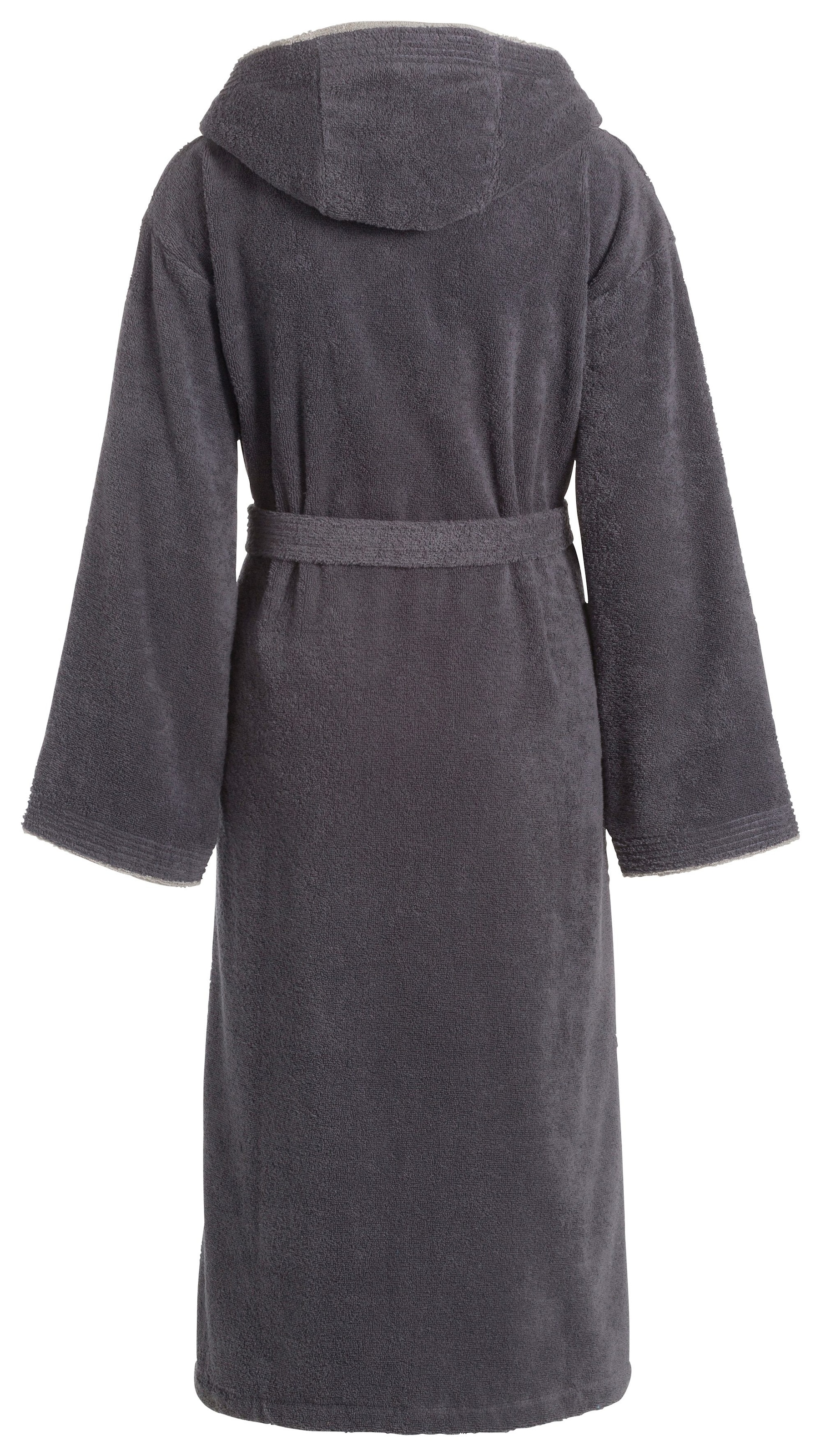 Egeria Unisex-Bademantel »Cairo, ideal für Sauna & Spa, Hotelbademantel, Morgenmantel« 1 Stk. tlg., mit Kapuze, Doubleface Optik