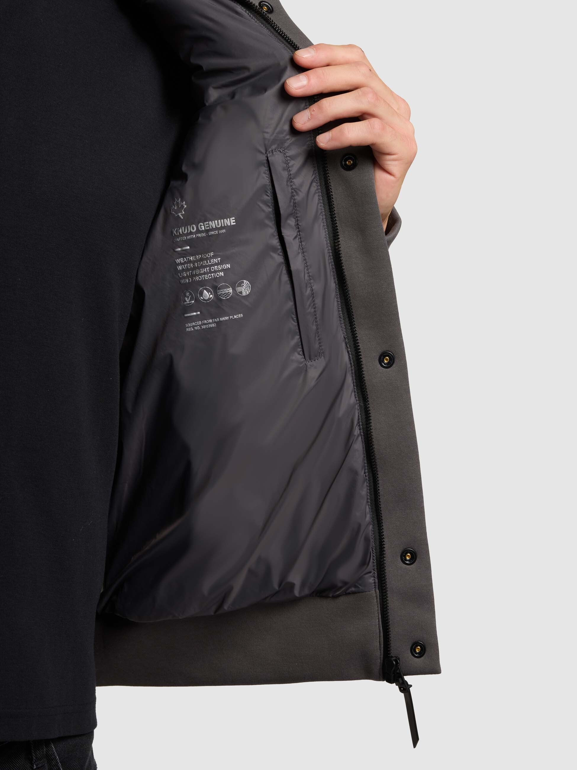 khujo Steppjacke »WALNUT« ohne Kapuze