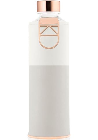 equa Trinkflasche »Mismatch Sage«, Borosilikatglas, mit Kunstlederhülle, 750 ml kaufen