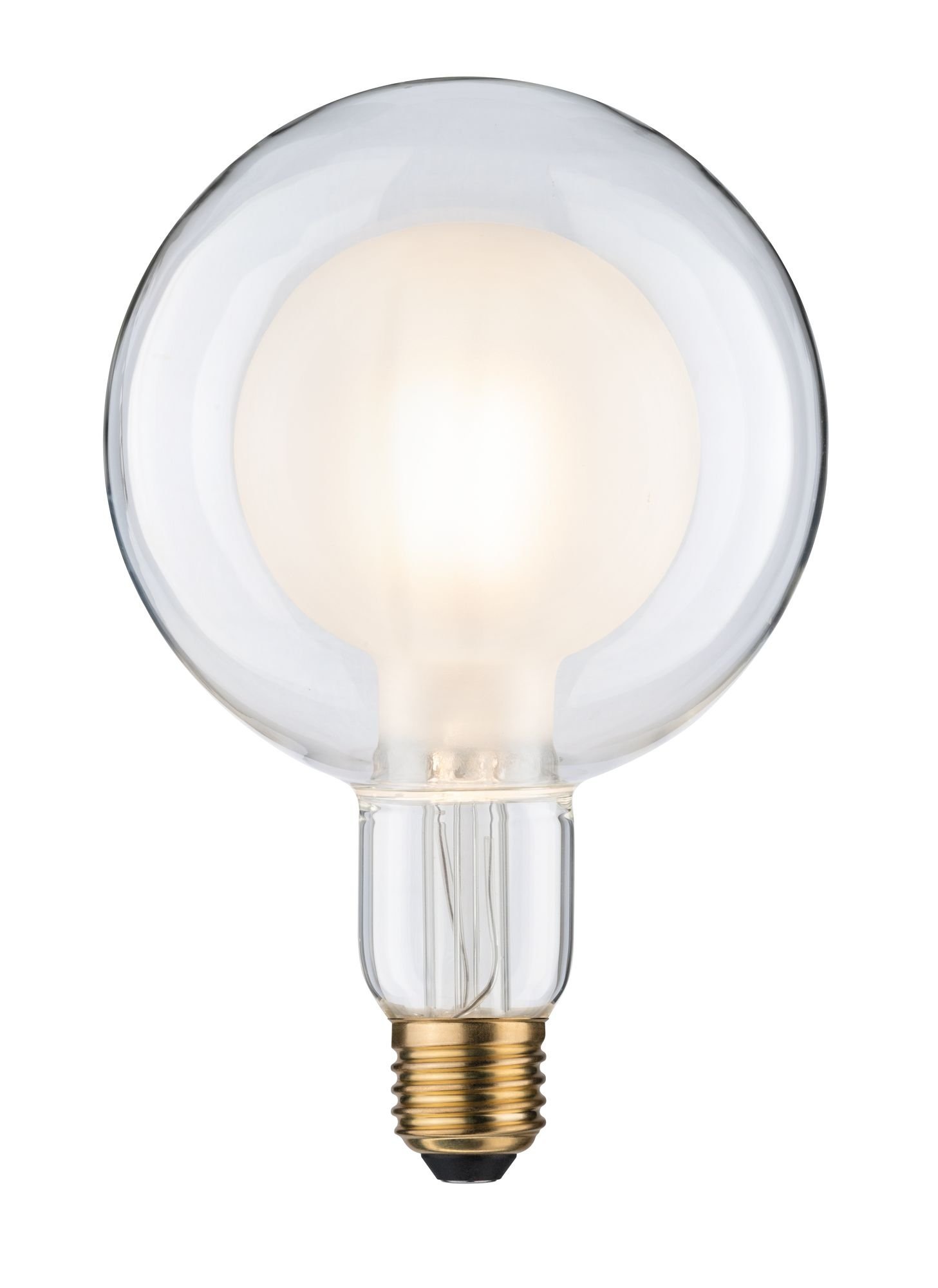 Paulmann LED-Leuchtmittel »G125 Inner Shape 400lm matt 4W 2700K 230V«, 1 St., Warmweiß