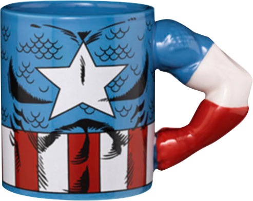 Tasse »Captain America Tasse 3D Arm«