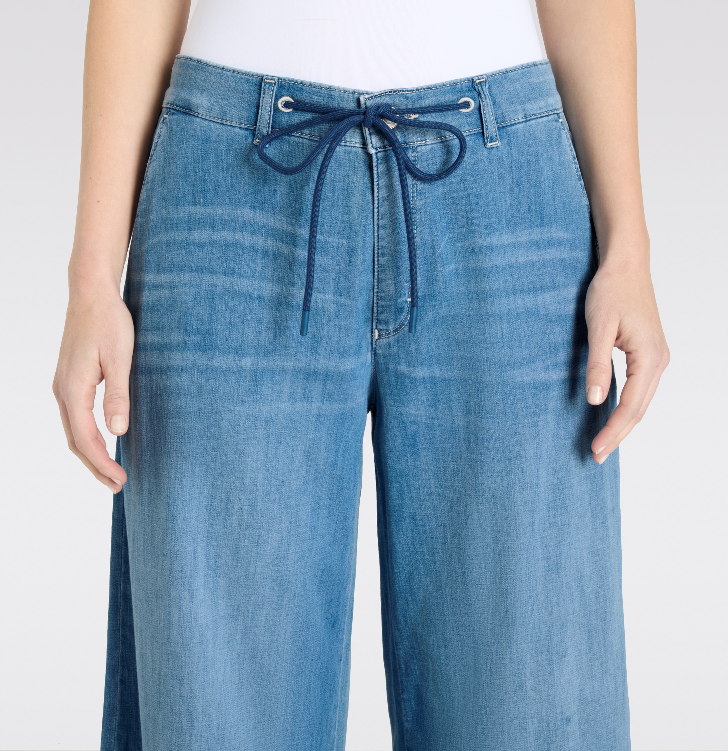 MAC Weite Jeans im Four-Pocket Style