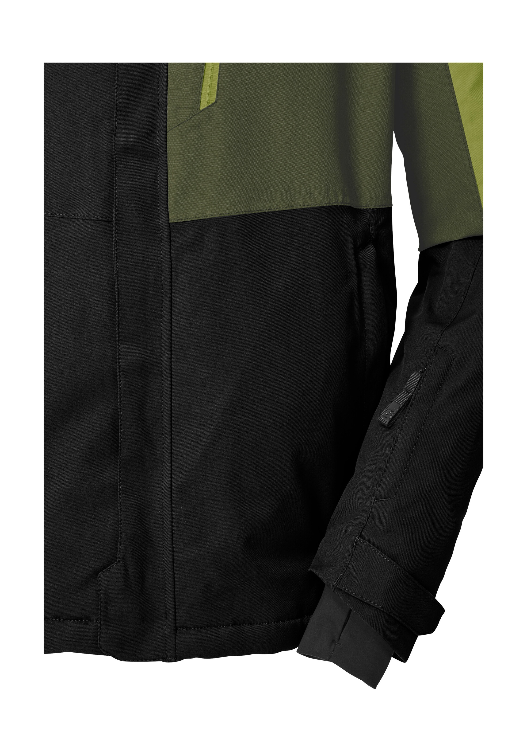 Killtec Skijacke »KSW 52 MN SKI JCKT«, Wasserdichte, atmungsaktive Herrenjacke mit Schneefang und Taschen