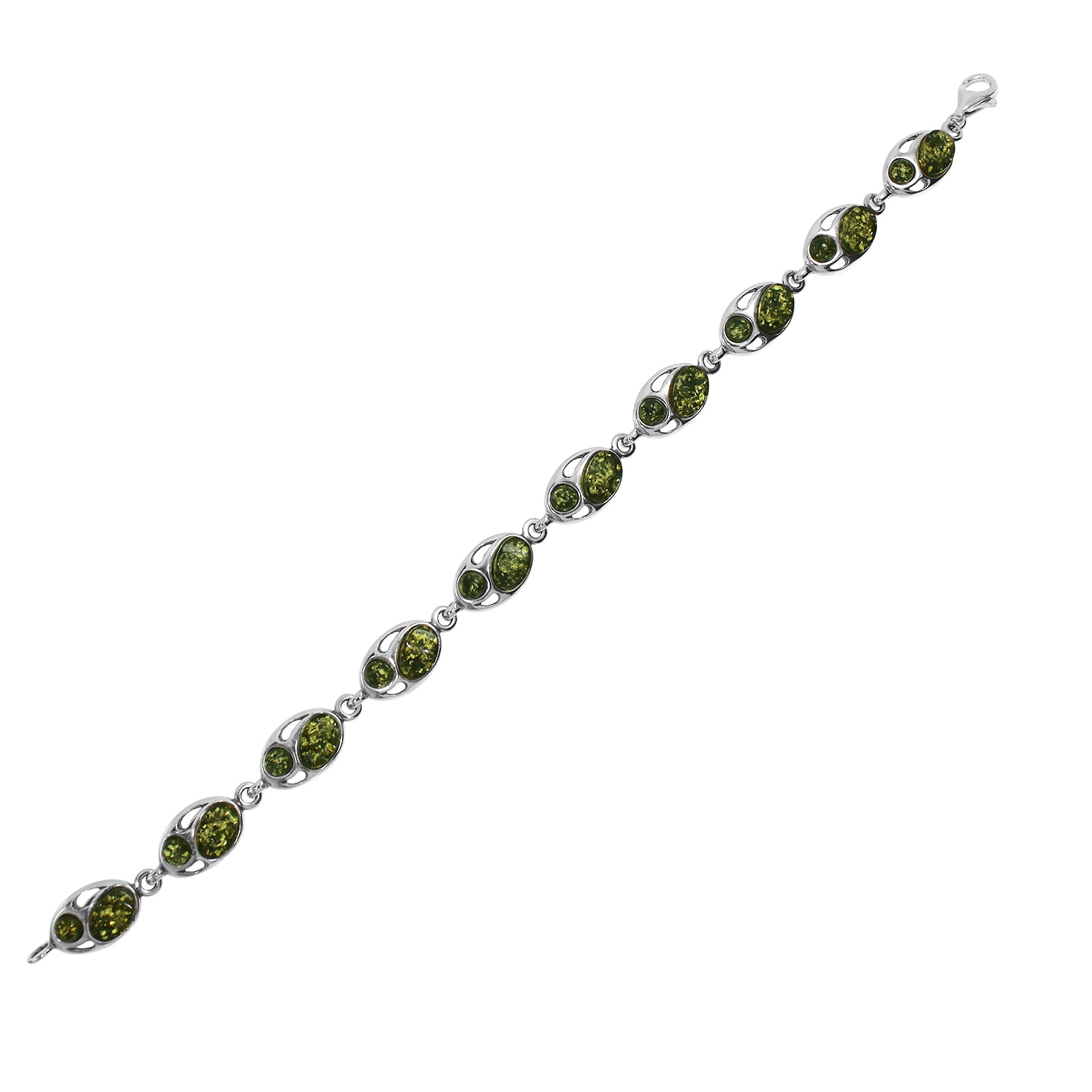 OSTSEE-SCHMUCK Armband »- Urmina - Silber 925/000 - Bernstein«