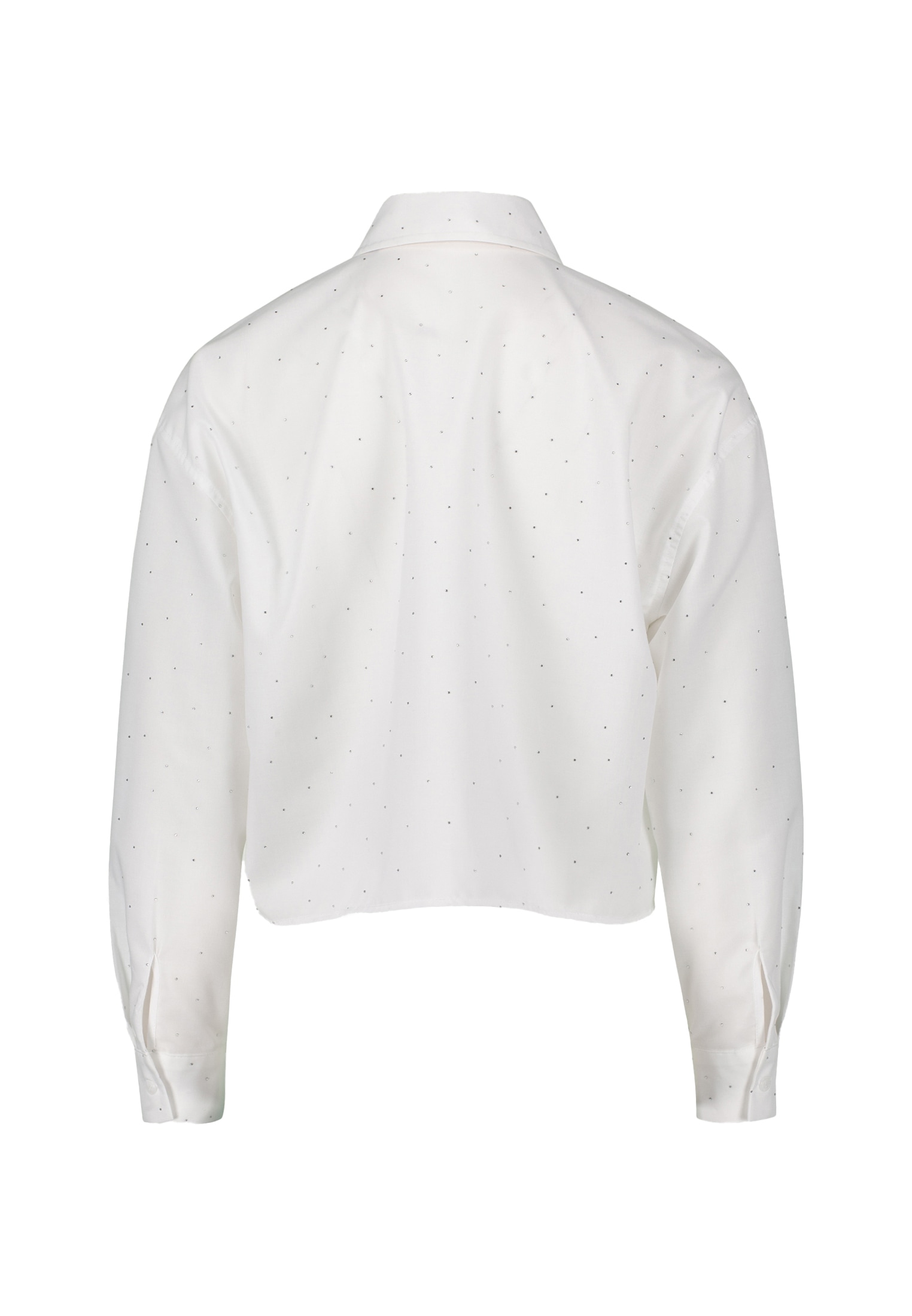 Zero Klassische Bluse »zero Bluse mit Strasssteinen«