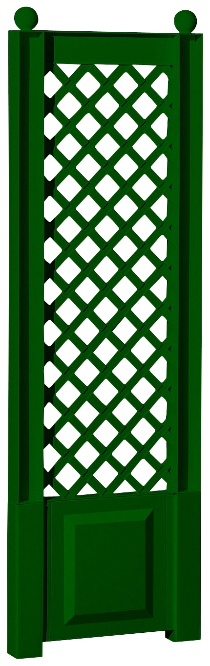 KHW Spalier, BxTxH: 43x6x140 cm, grün