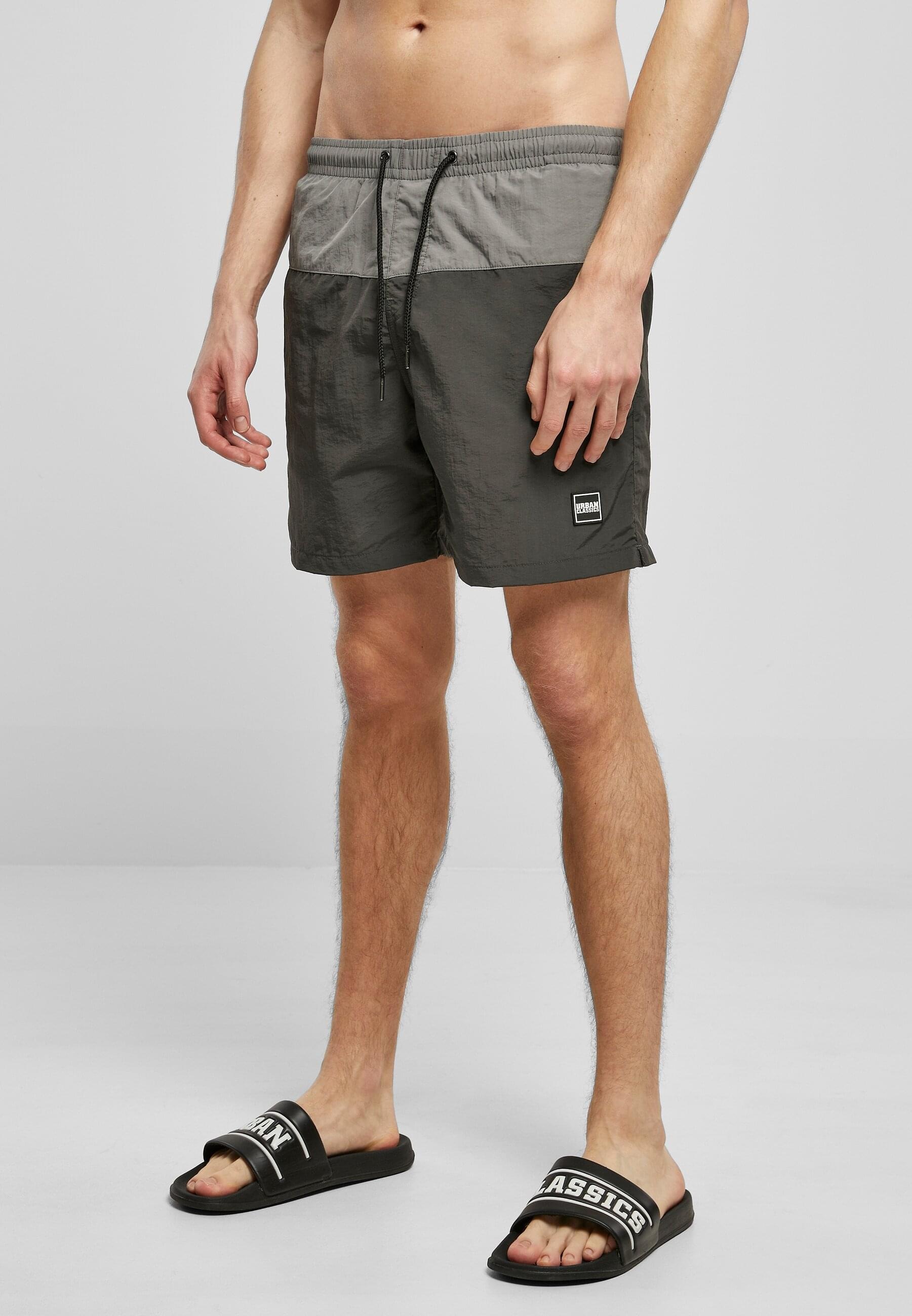 URBAN CLASSICS Badeshorts »Urban Classics Herren Block Swim Shorts«