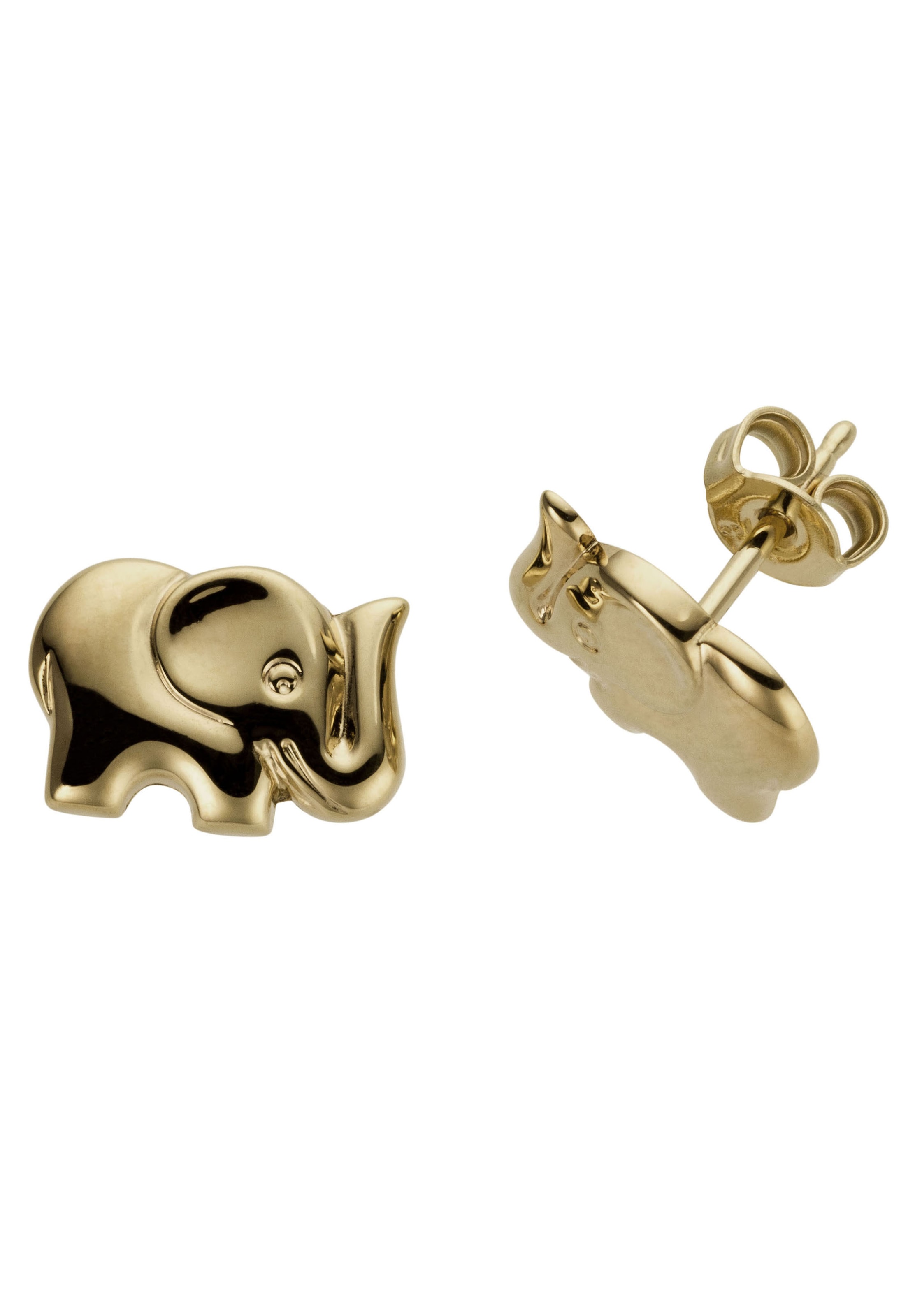 Paar Ohrstecker »Schmuck Geschenk Gold 333 Ohrschmuck Elefanten«, Made in Germany