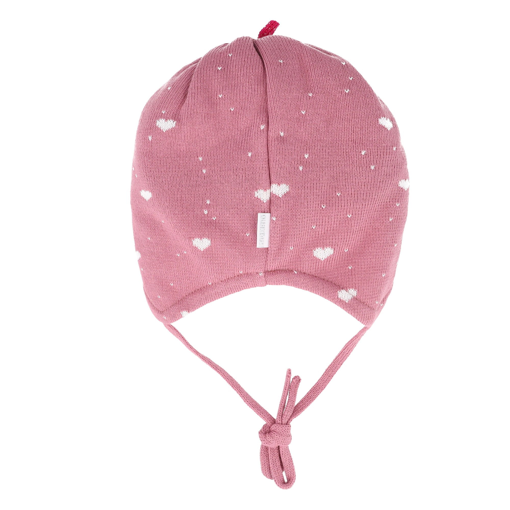 MAXIMO Strickmütze Baumwolle, gefüttert, zum Binden