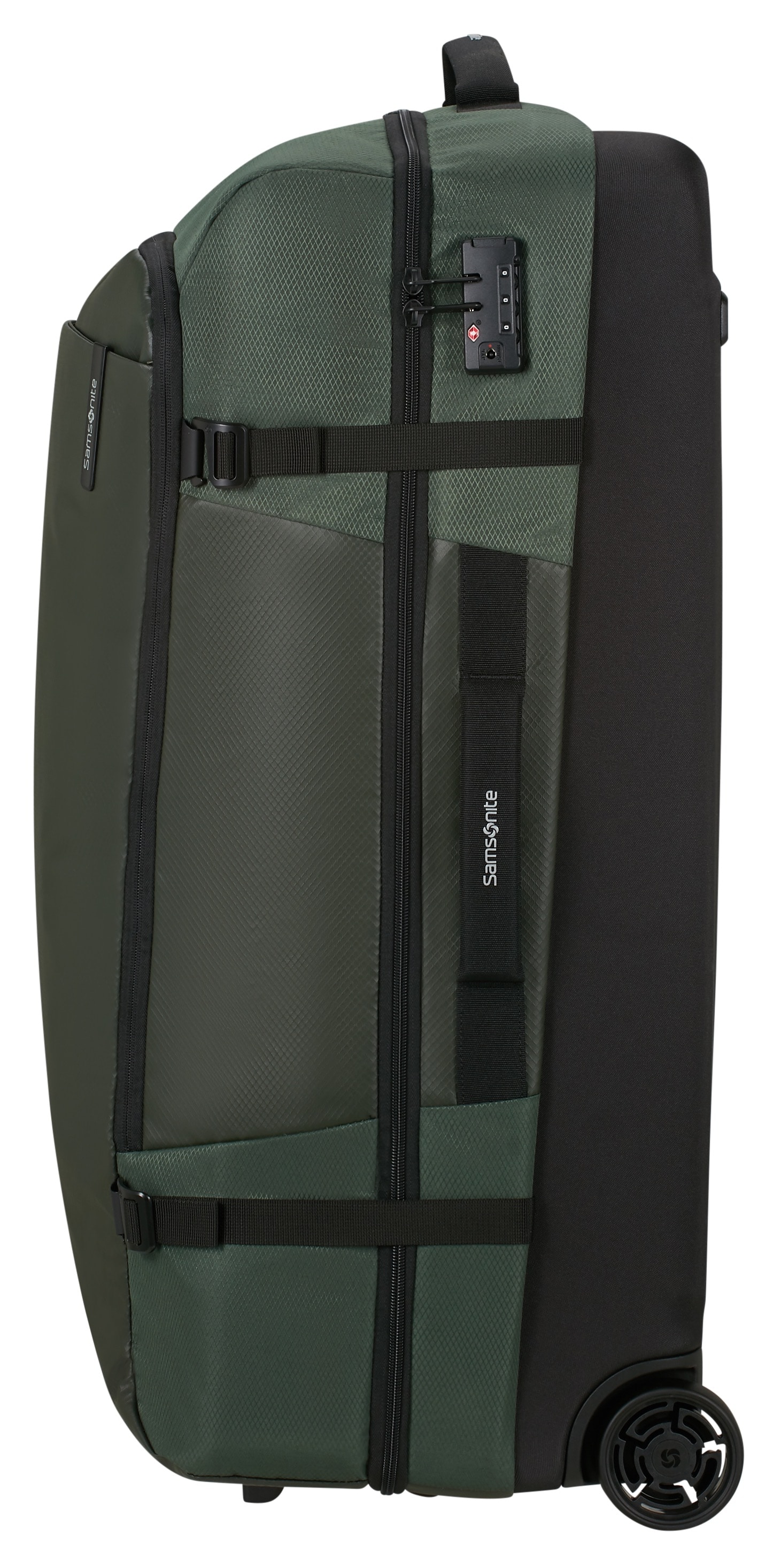 Samsonite Reisetasche »ARMOX, 79 cm«, Duffle mit Rollen TSA-Schloss Packgurte Trolley-Gestänge