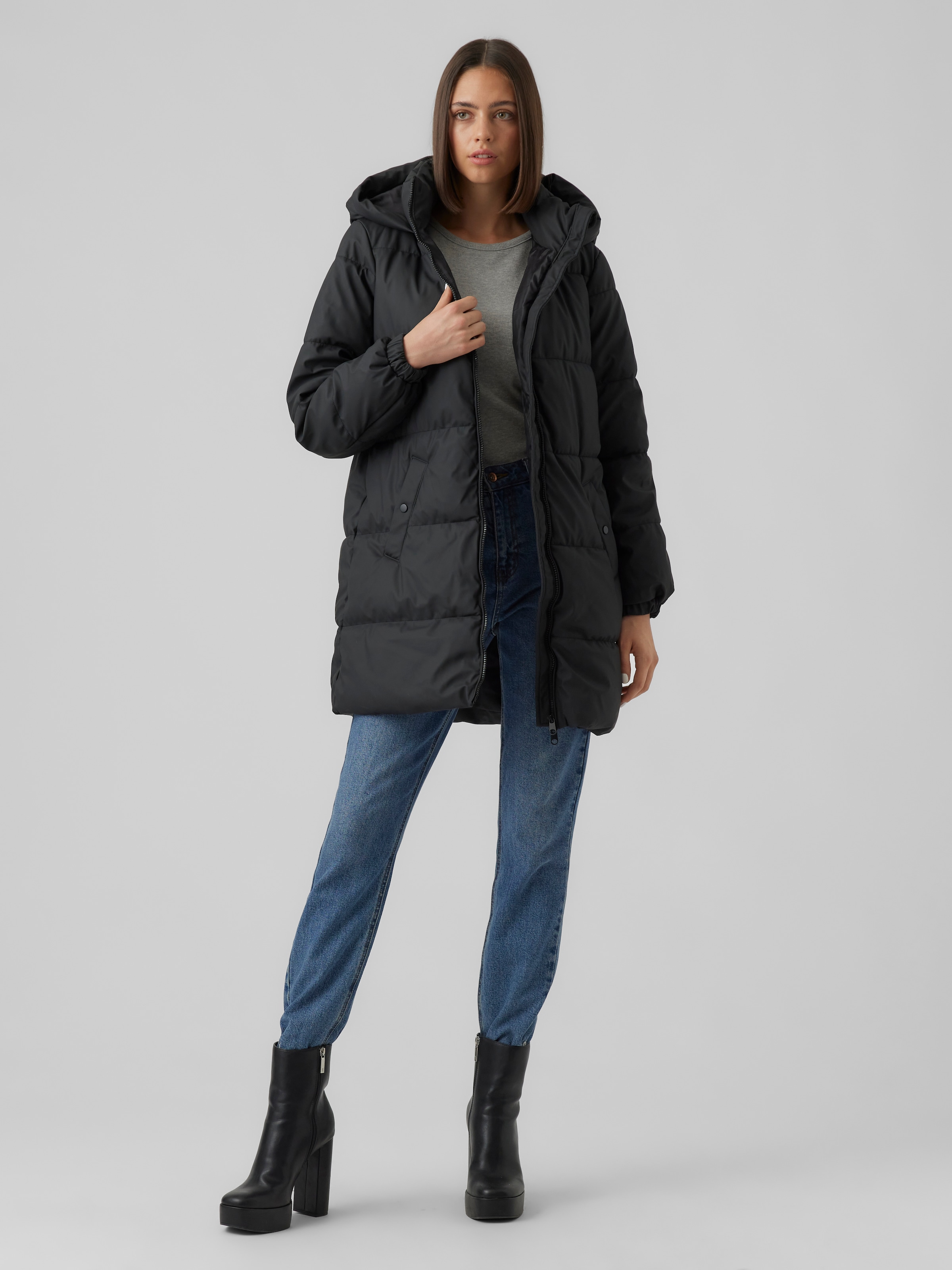 Vero Moda Steppmantel »VMGRETAFIE 3/4 COATED JACKET NOOS«