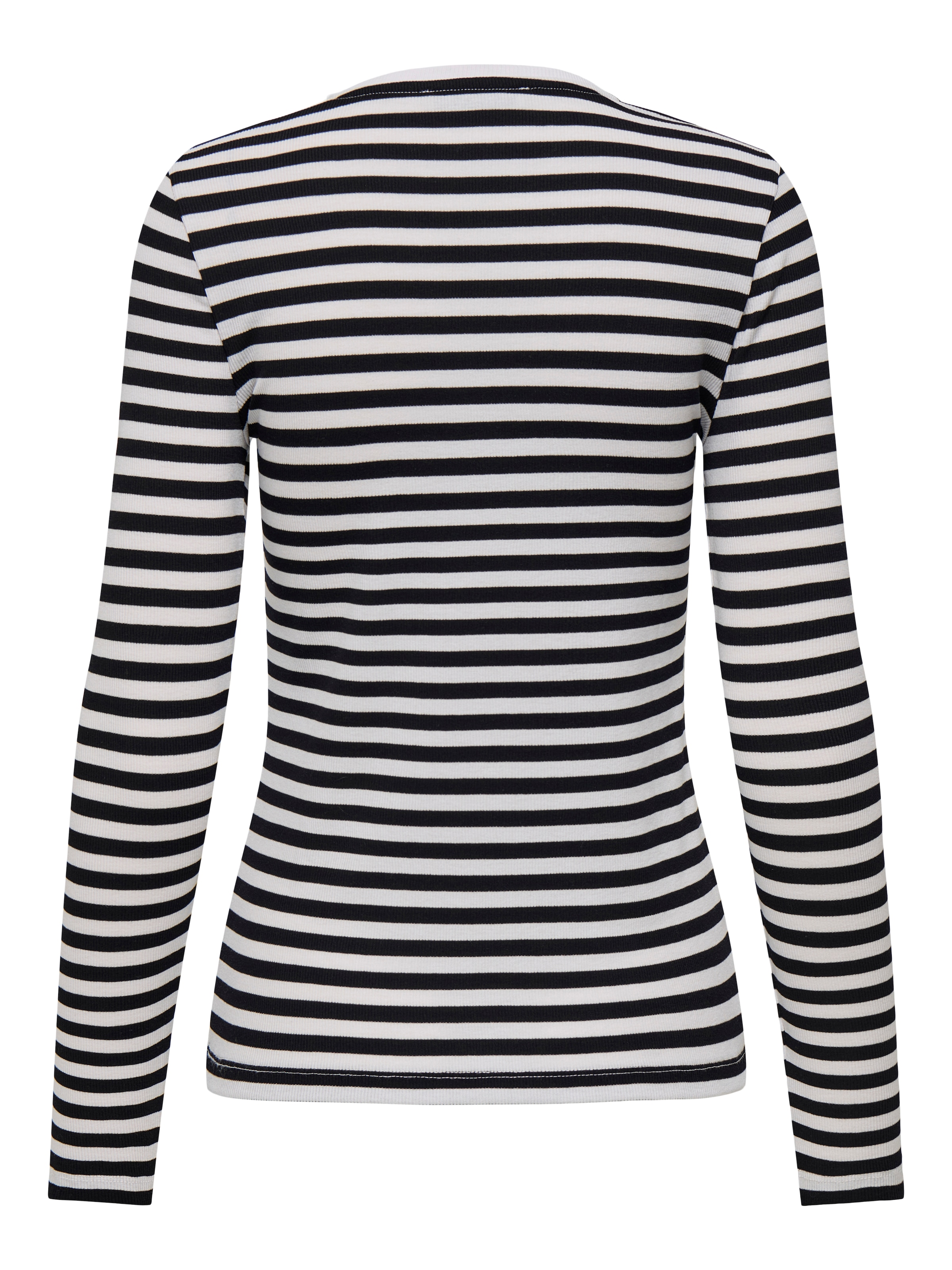 ONLY Langarmshirt »ONLMAI STRIPE L/S TOP JRS NOOS«